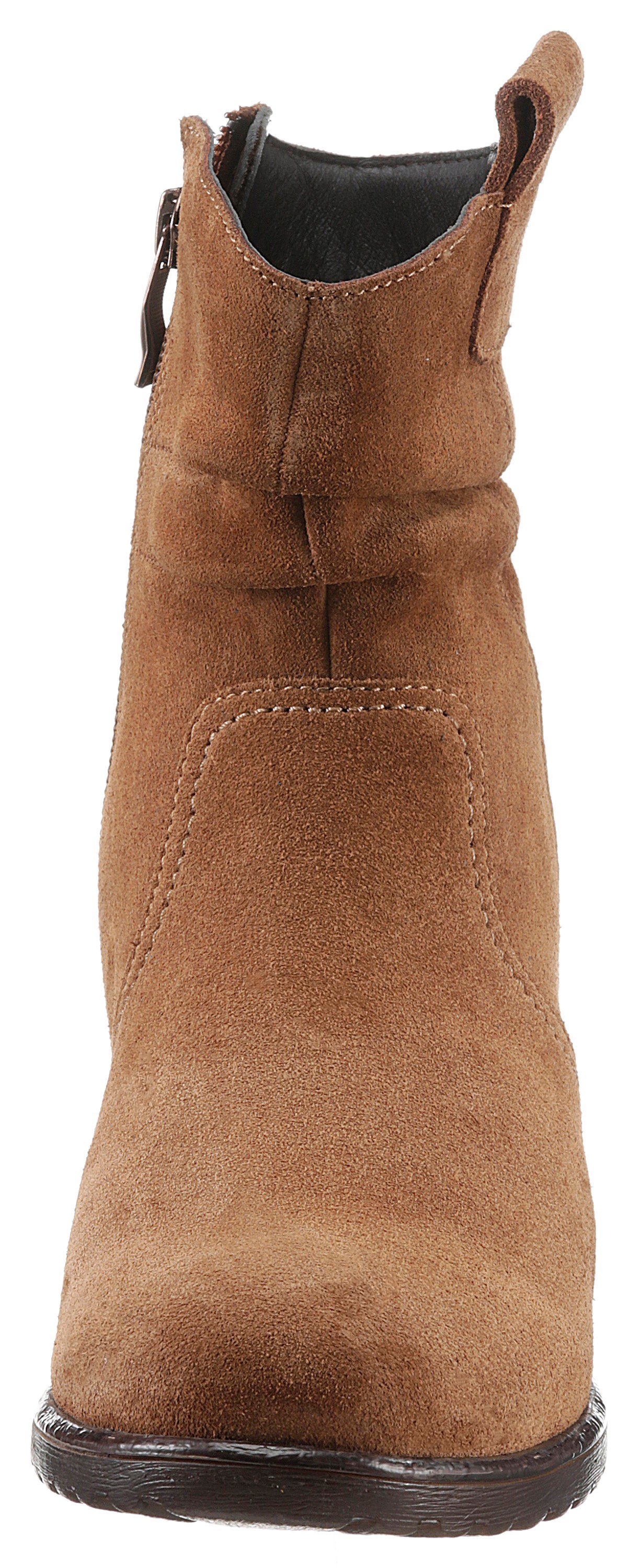 Ara slouchy-Schaft, Stiefelette mit G braun Weite LIVERPOOL