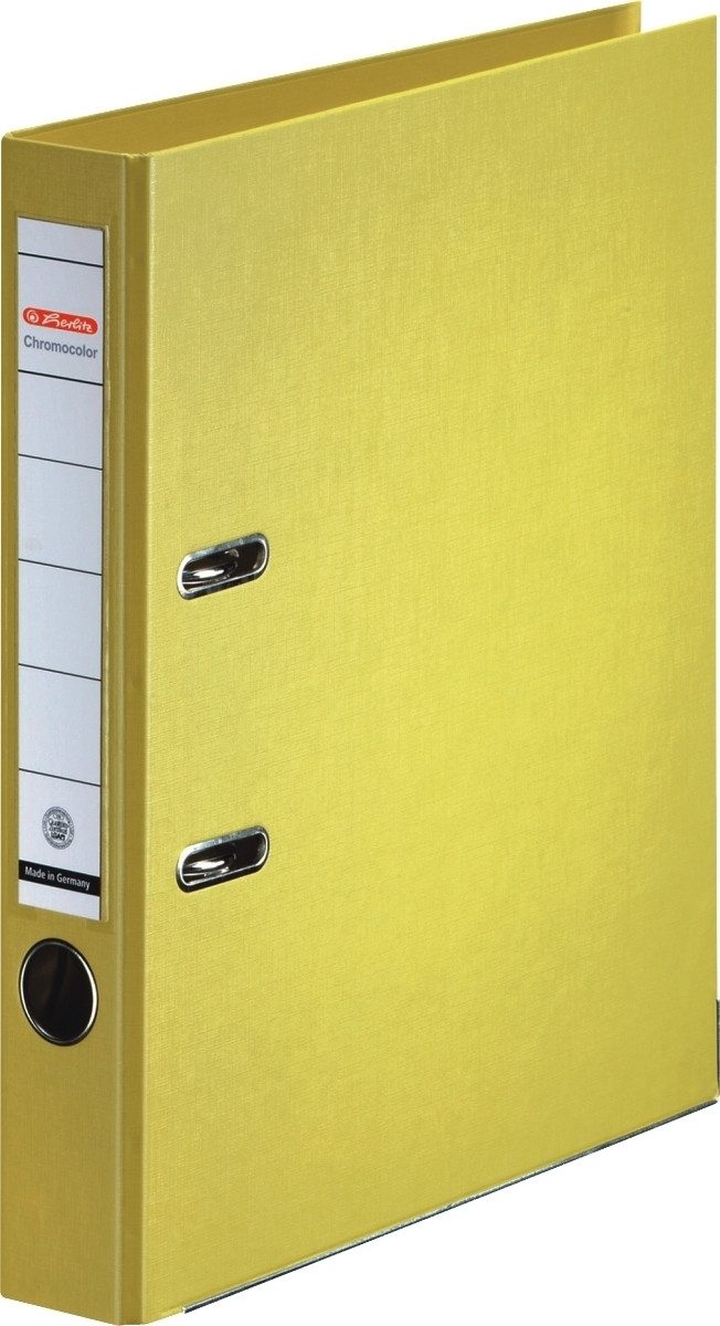 Aktenordner Ordner Kunststoff A4 maX.file protect plus 50mm gelb