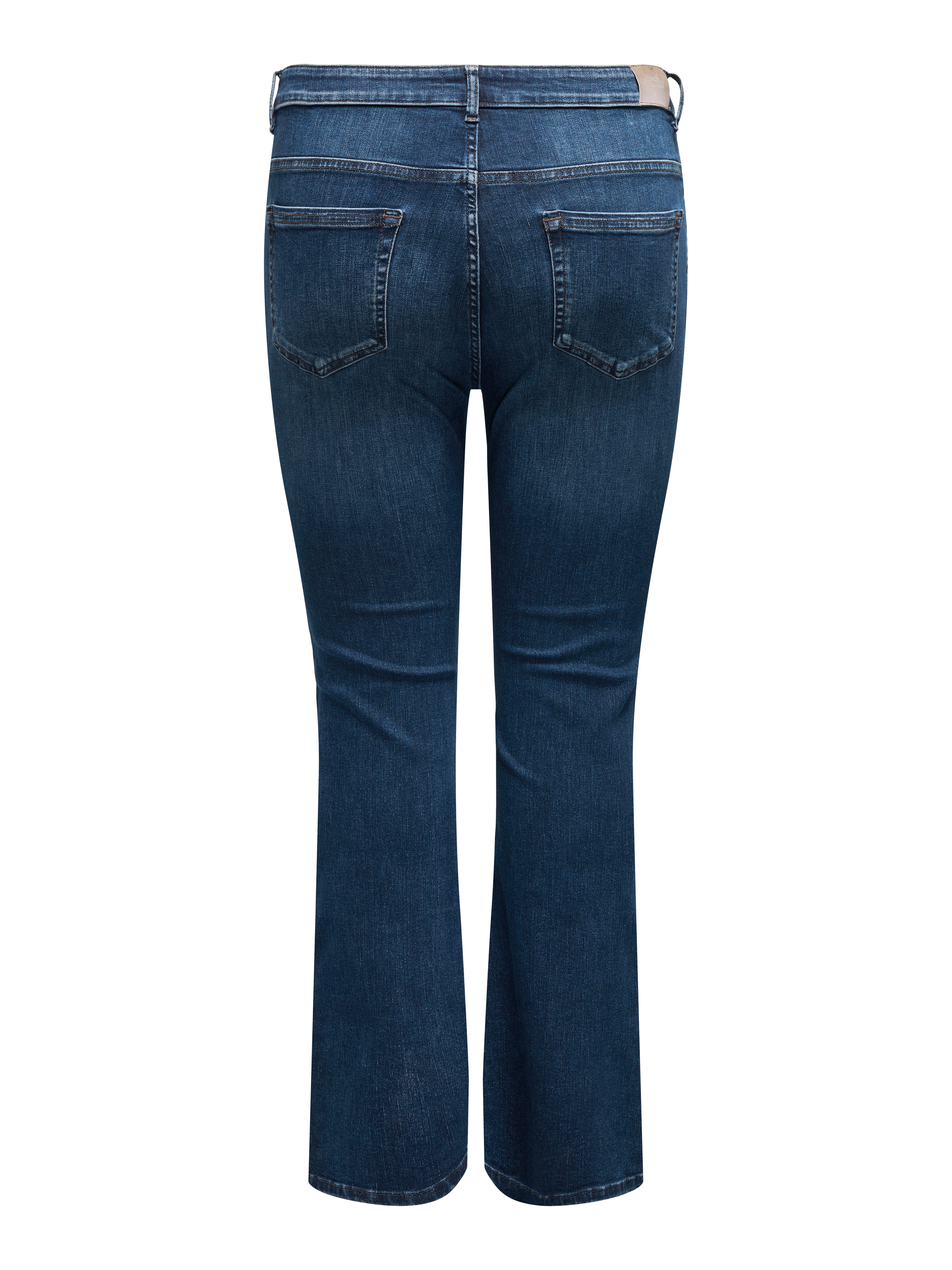 ONLY CARMAKOMA Bootcut-Jeans CARWILLY HW FLARED DNM TAI021 NOOS