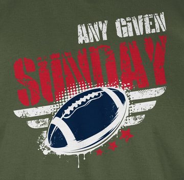 Shirtracer T-Shirt Any Given Sunday Football New England American Football NFL