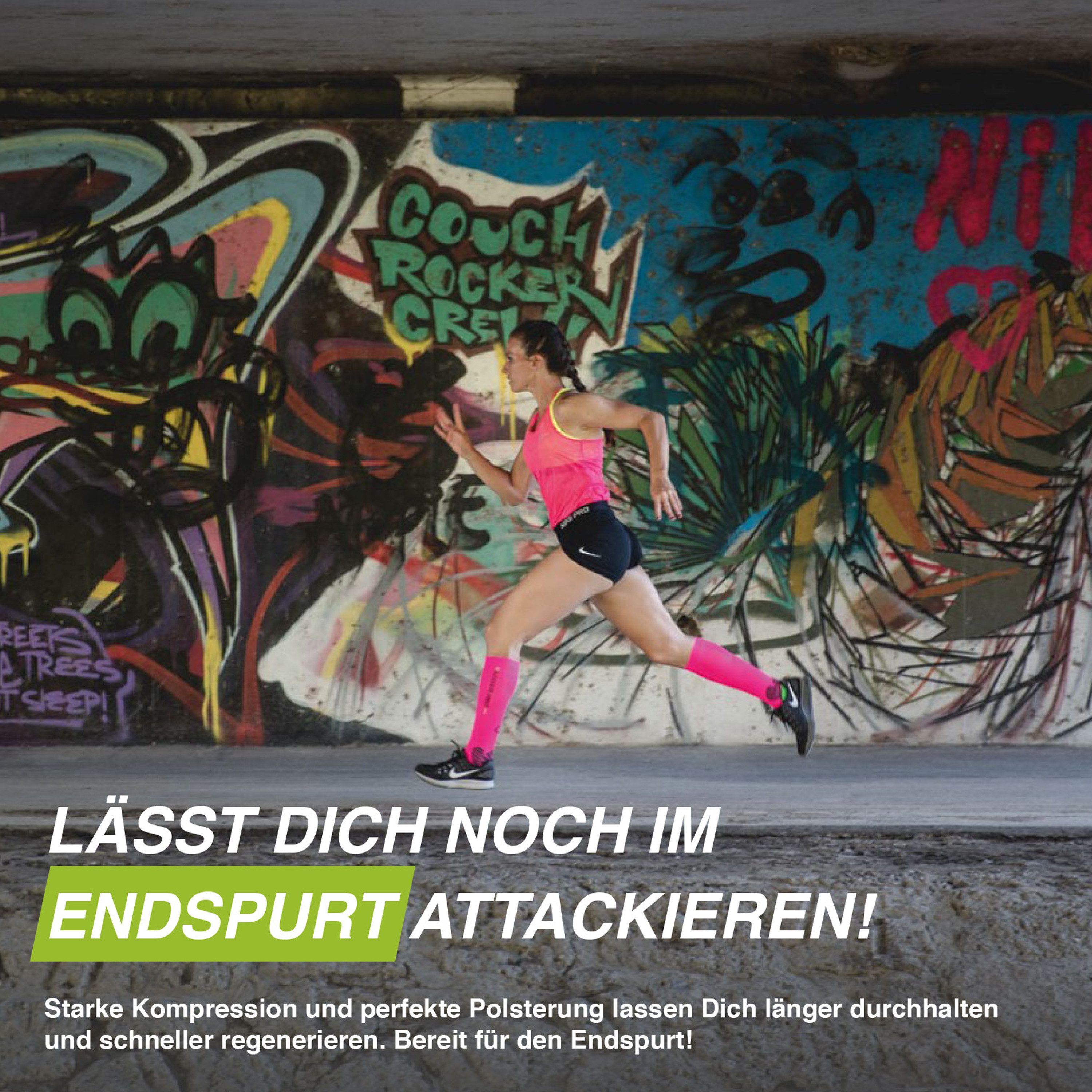 under pressure Kompressionsstrümpfe Runattack, Sport Kompressionssocken
