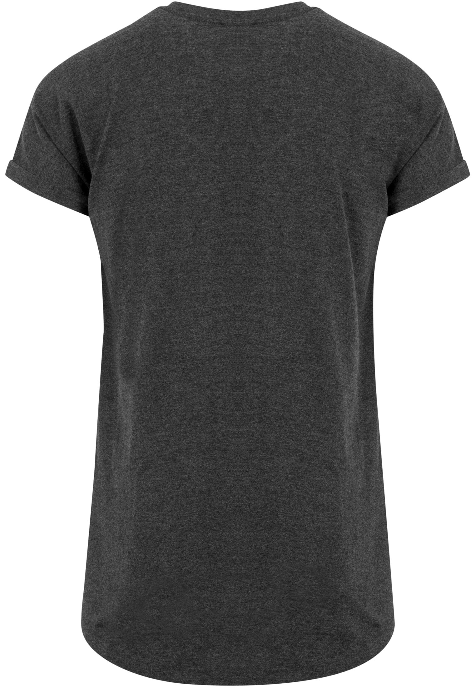 T-Shirt Tee URBAN charcoal Shaped (1-tlg) Long Herren Turnup CLASSICS