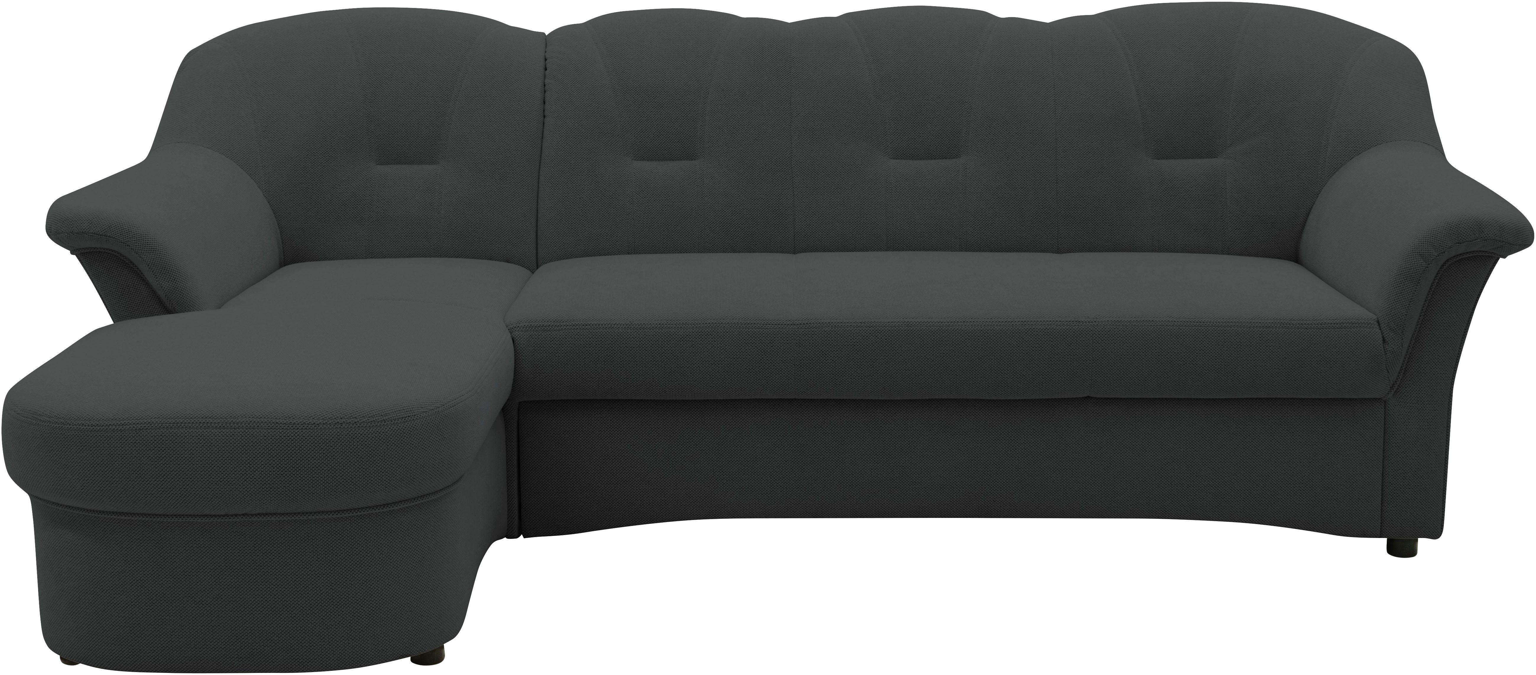 DOMO collection Ecksofa Flores Schlafsofa, B/T/H: 233/142/86 cm, L-Form, wa günstig online kaufen