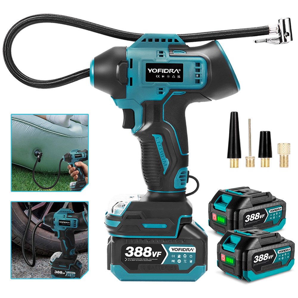 Yofidra Akku-Handkompressor Elektrisch Kompressor 11 bar Autoreifen Luftpum günstig online kaufen