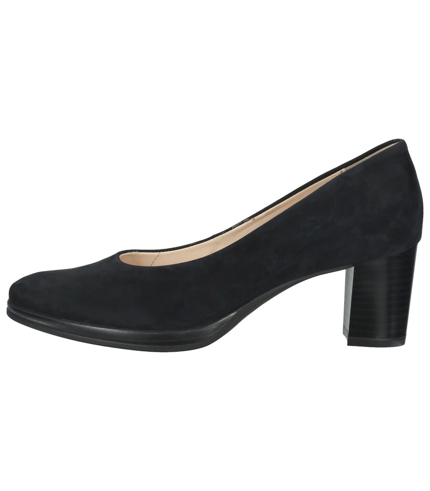 Pumps Ara Blau Pumps Nubukleder