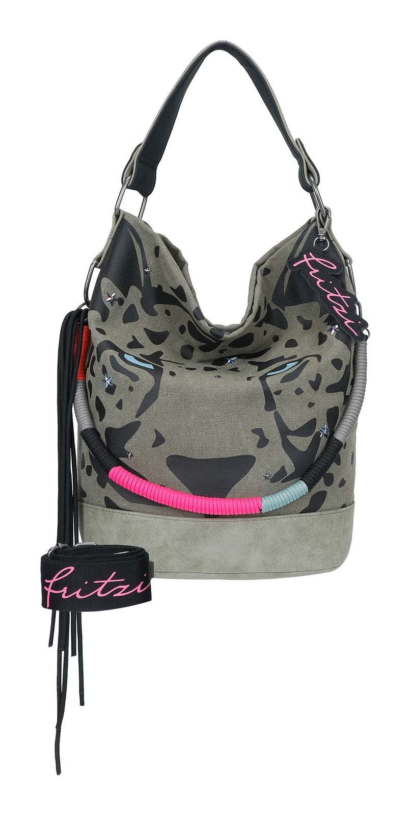 Fritzi aus Preußen Schultertasche Olga Limited Canvas Hobo Bag günstig online kaufen