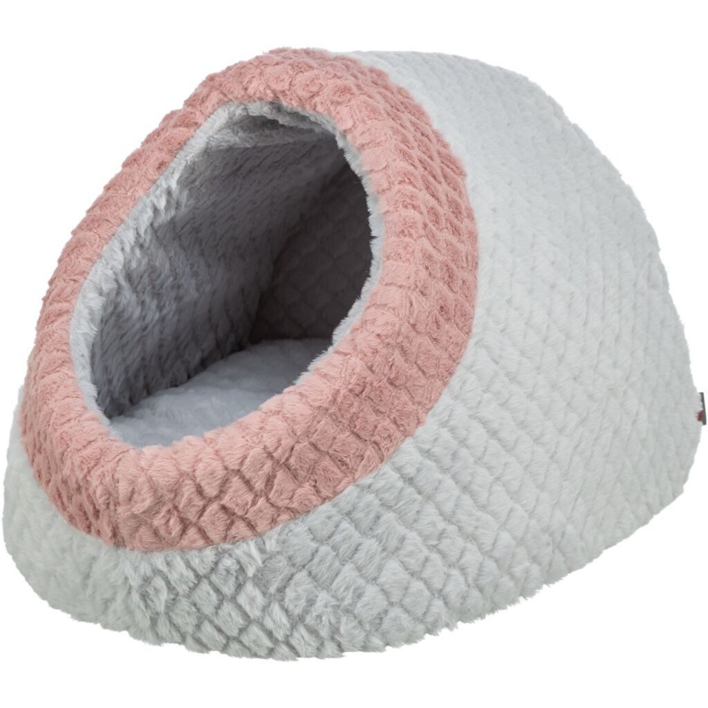 TRIXIE Tierhöhle Höhle Kaline Mio - grau/altrosa - 35 × 26 × 41 cm