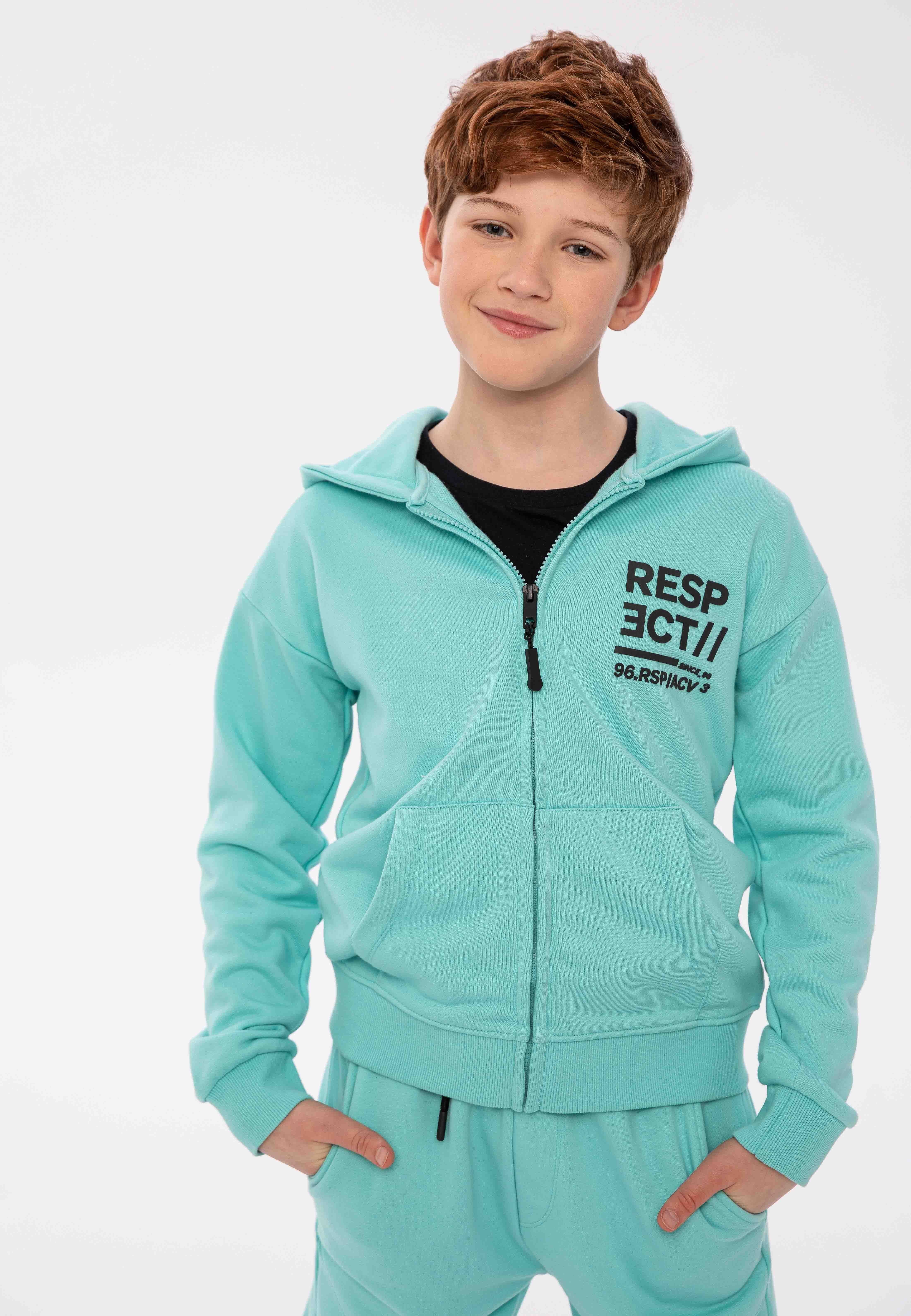 MINOTI Sweatjacke Hoodie mit Zipper (3y-14y)