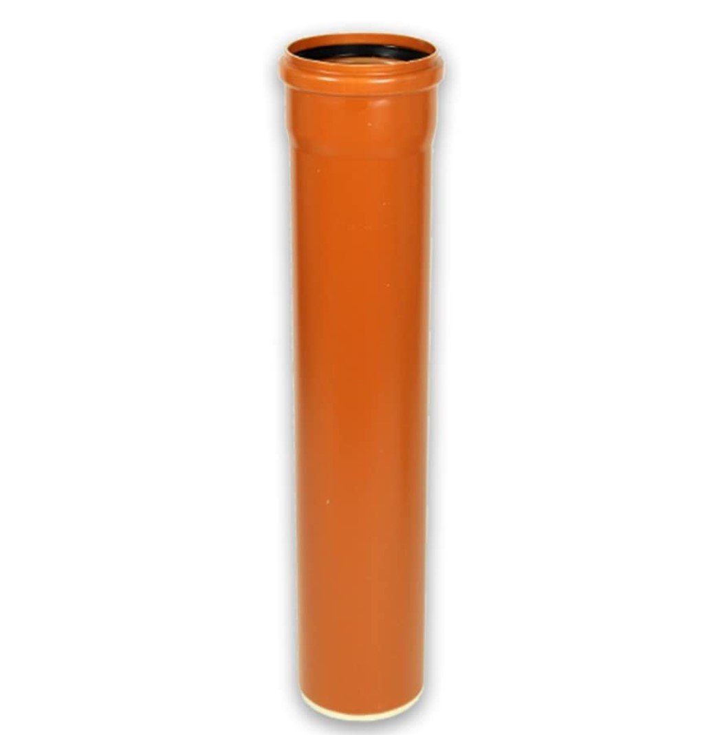 Ostendorf KG-Rohr OSTENDORF KGEM Rohr mit Muffe DN/OD 110, 0,5m, 220000
