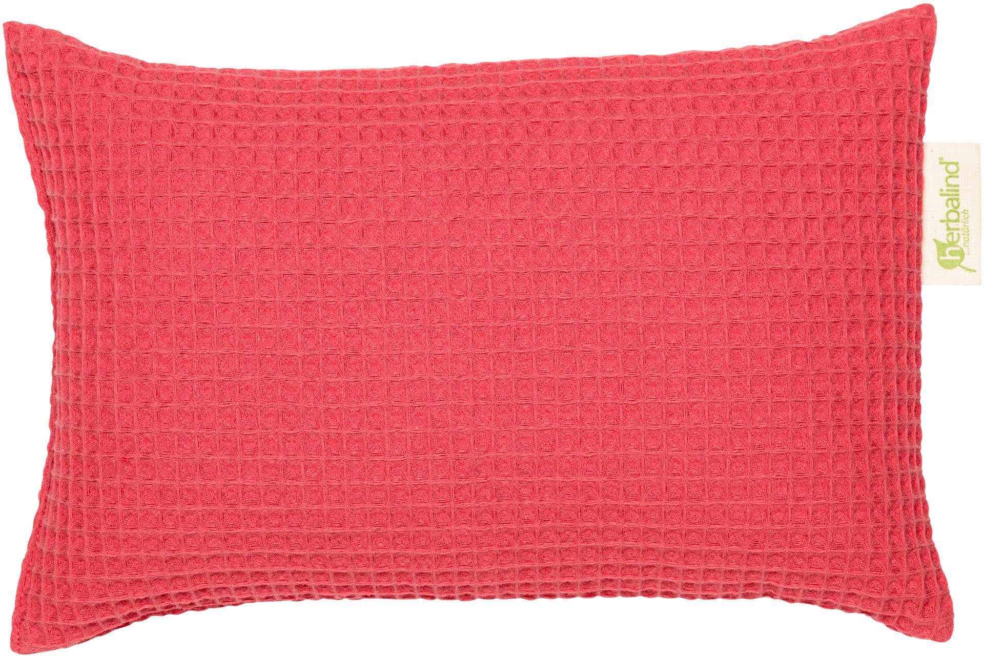 herbalind Подушка из вишневой косточки 2033, Грелки 30x20 cm, Waffelpique, als Kältekissen verwendbar