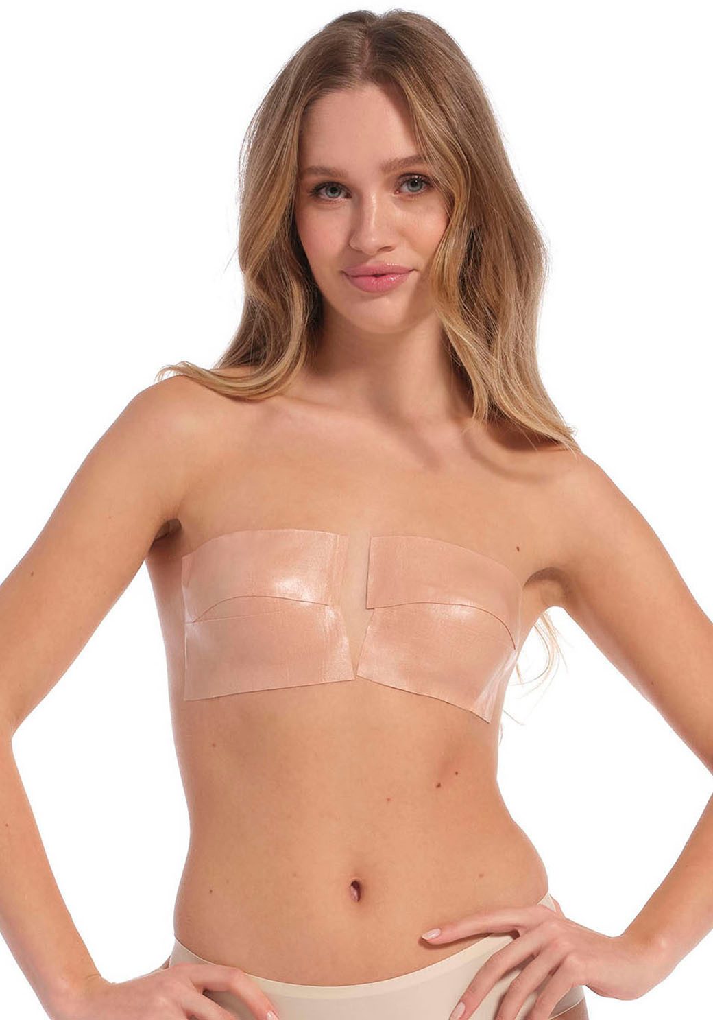 MAGIC Bodyfashion Klebe-BH Double Sticky Boob Tape (5m lang, 6,5cm breit) beidseitig klebend, geeignet für jede Brustgröße