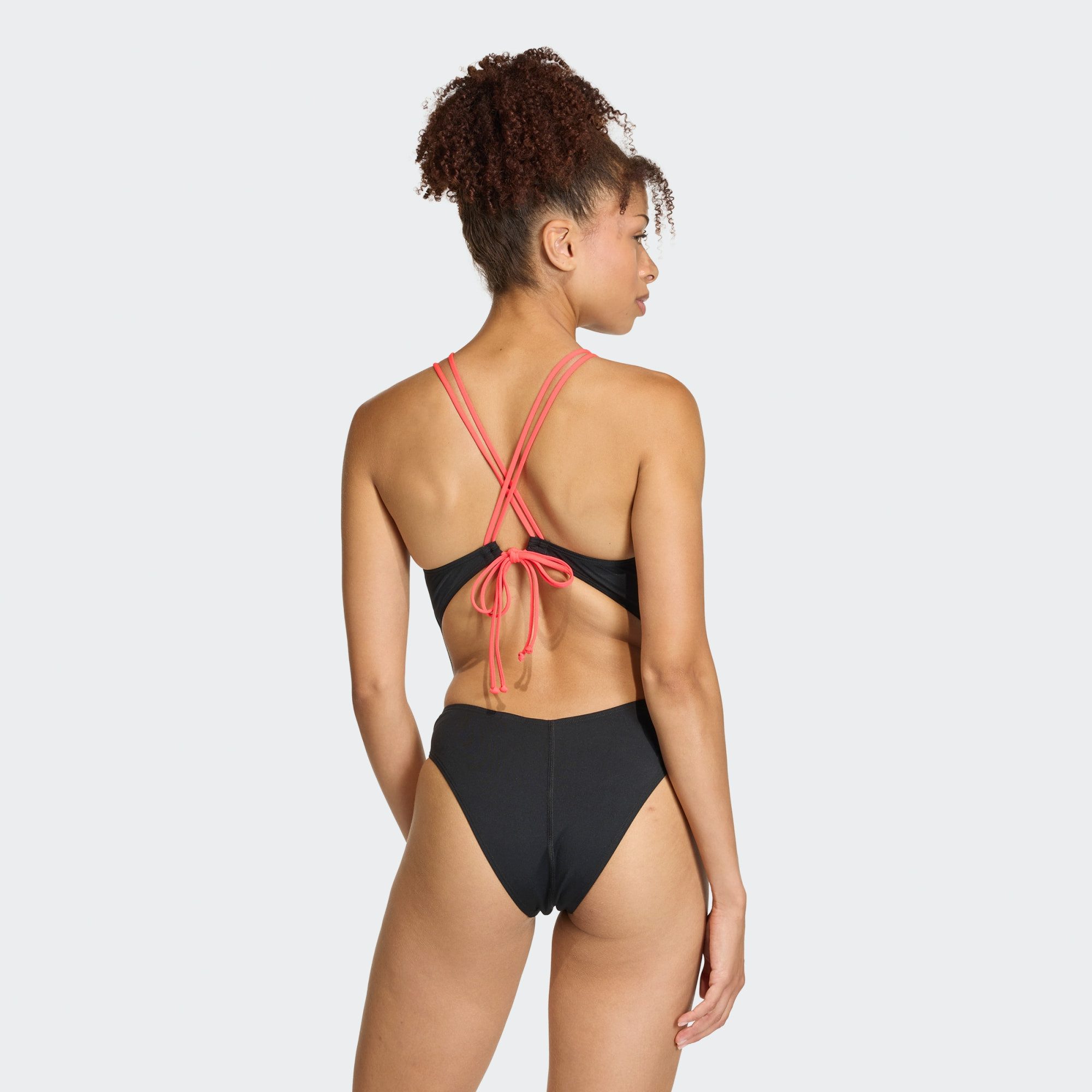 adidas Performance Schwimmanzug RIPSTREAM 3-STREIFEN TIE BACK BADEANZUG (1- günstig online kaufen