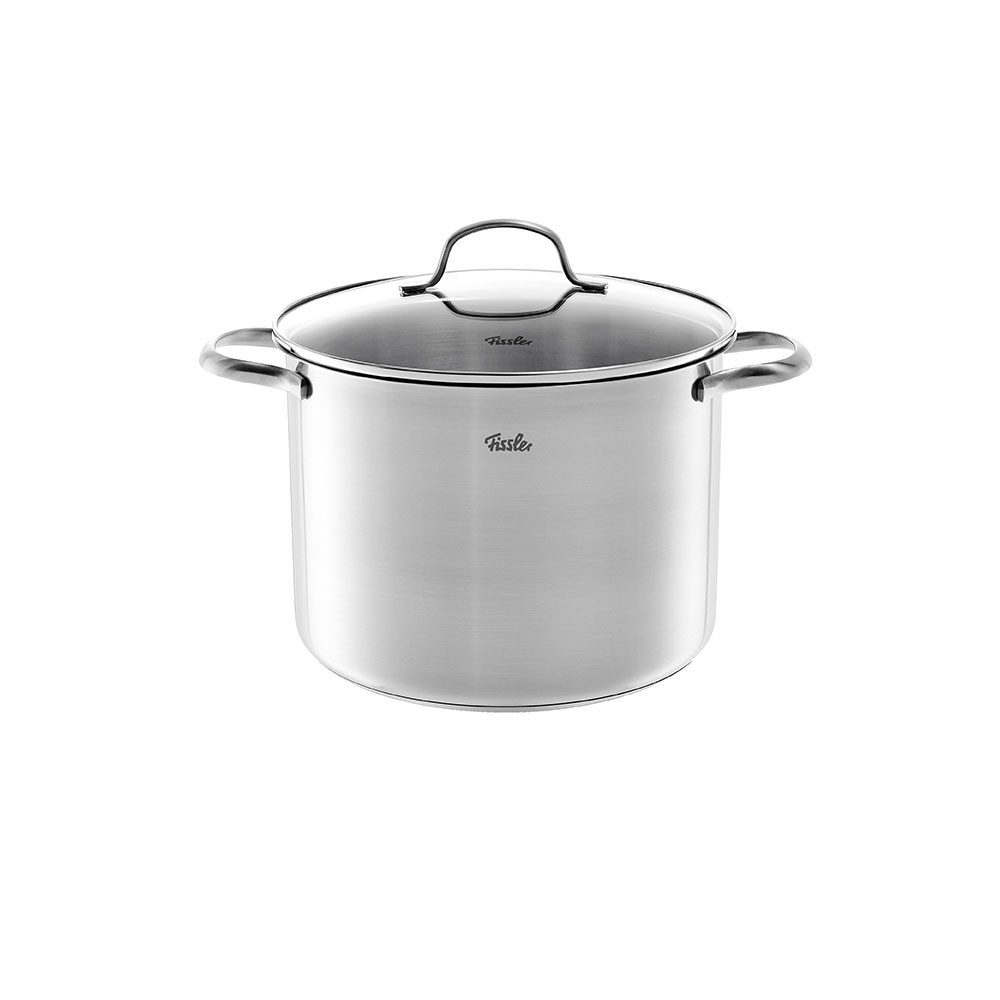 Fissler Topf-Set San Francisco, Edelstahl 18/10 (Set, 3-tlg., Kochtopf 20/24 + Stielkasserolle 16cm oD), spülmaschinengeeignet