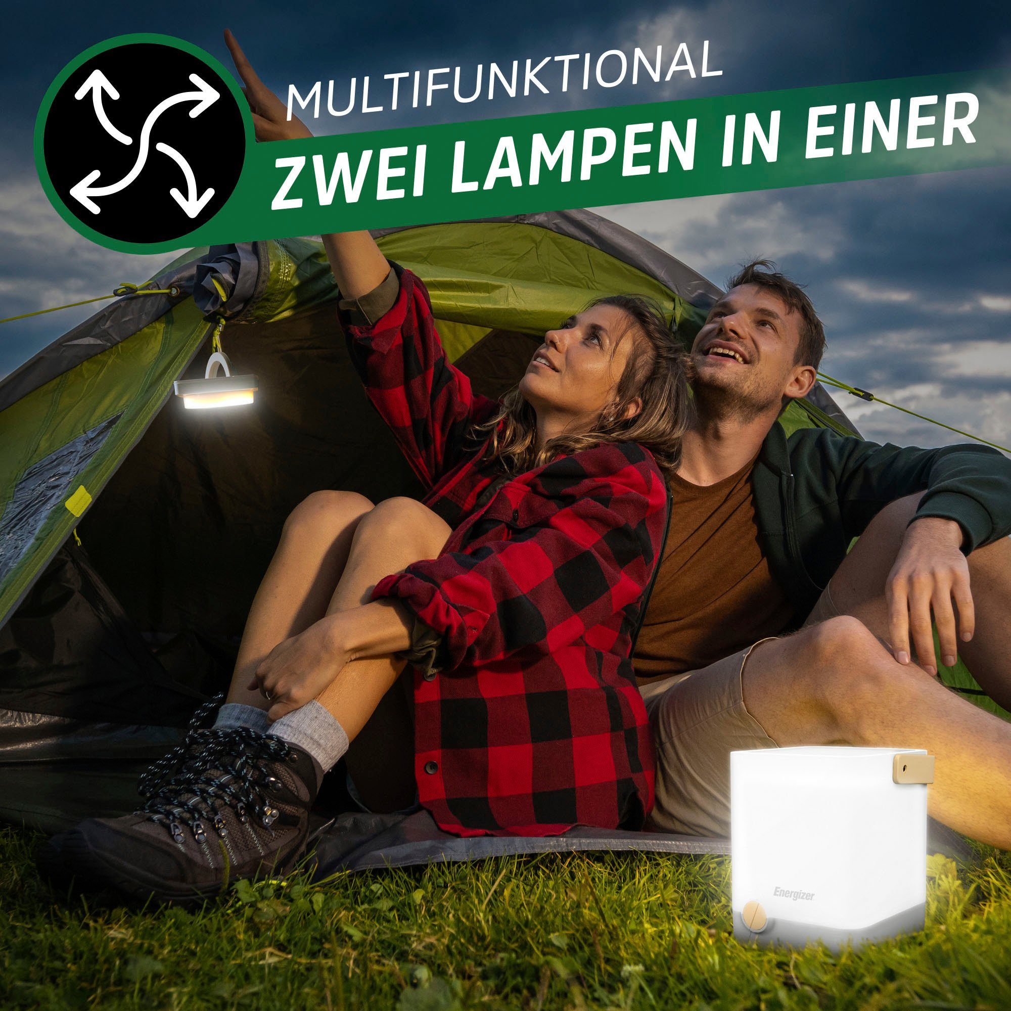 Energizer Taschenlampe Hybrid Light Cube Power