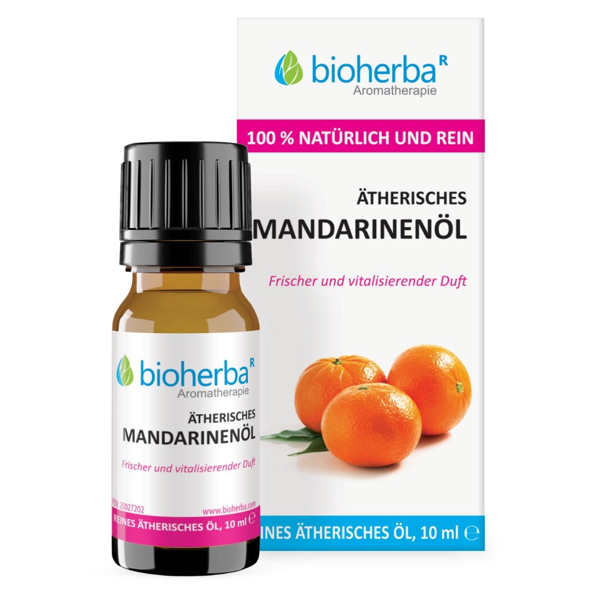 BIOHERBA R Pflege-Set Bioherba Ätherisches reines Mandarinenöl 10 ml
