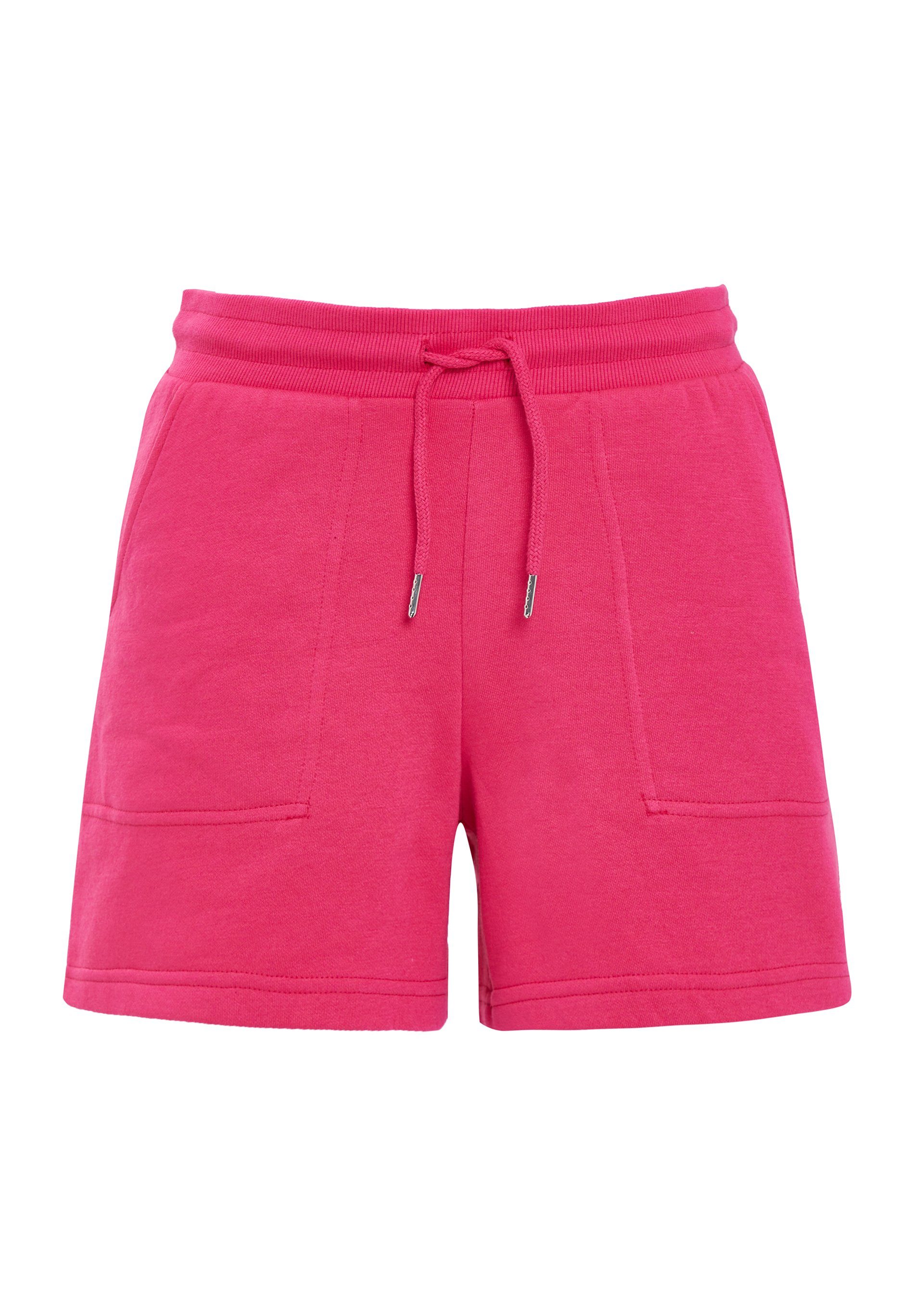 Threadbare Sweatshorts Tie Hot Waist Jersey Short Spencer Pink THB