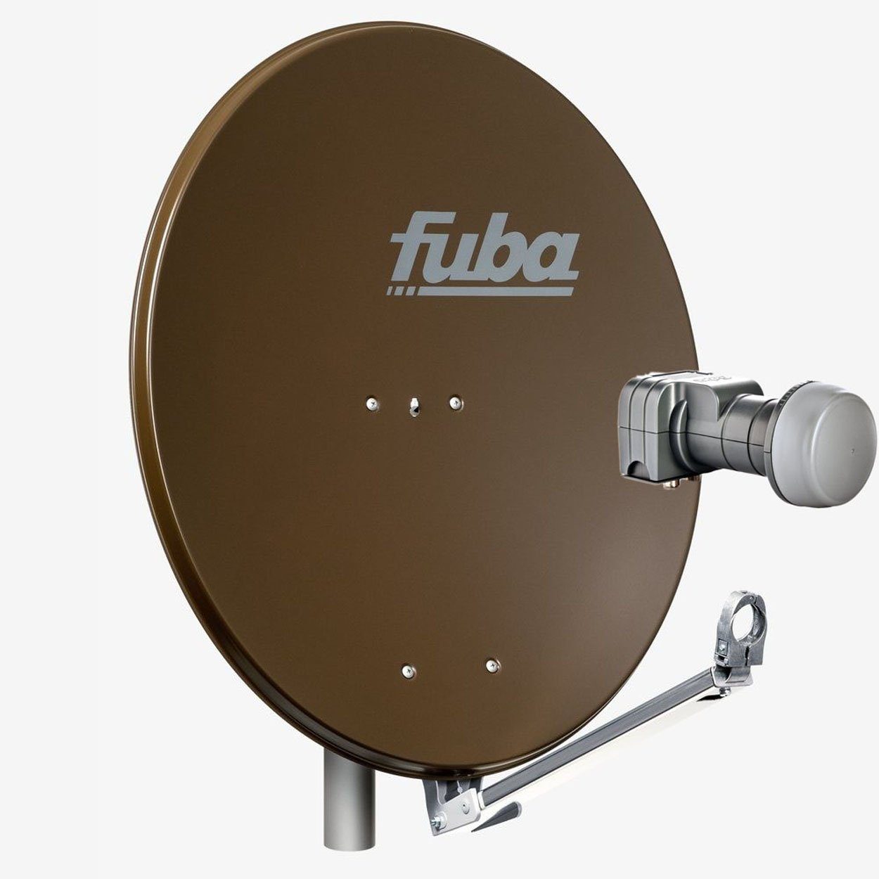 fuba DAL 802 B Sat Anlage Twin LNB DEK 217 2 Teilnehmer HDTV 4K SAT-Antenne