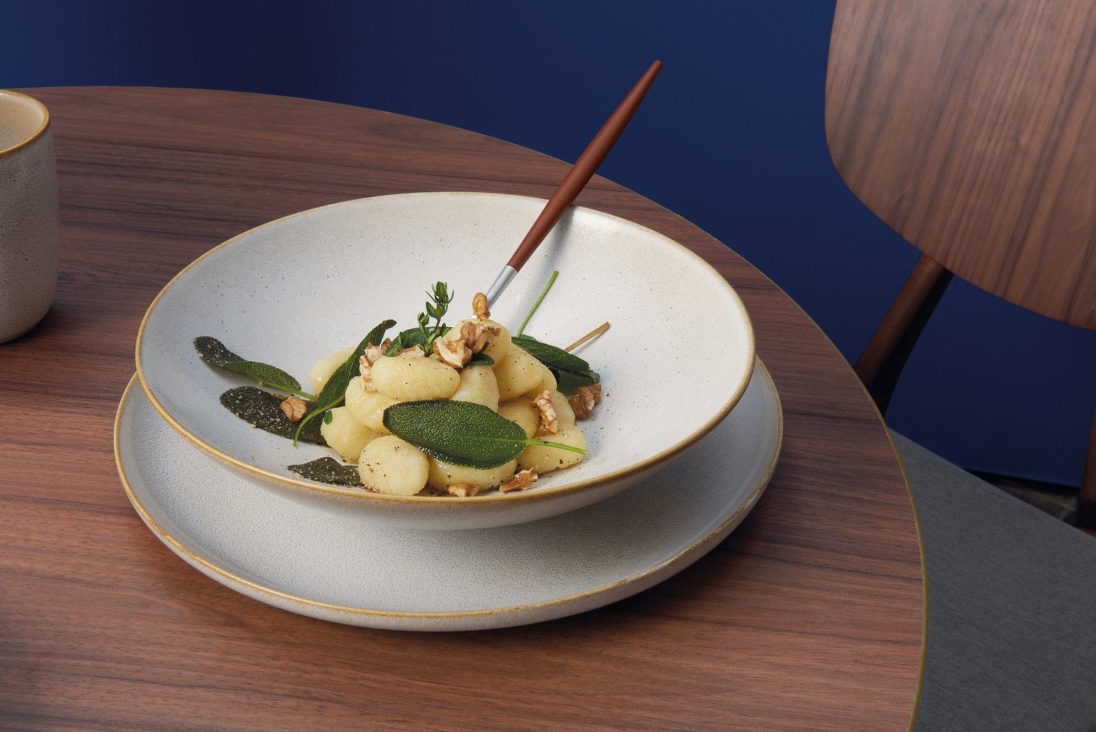 ASA SELECTION Servierplatte SAISONS Platte oval sand 31 x 18 cm, Steinzeug, (Platten oval), Geschirr