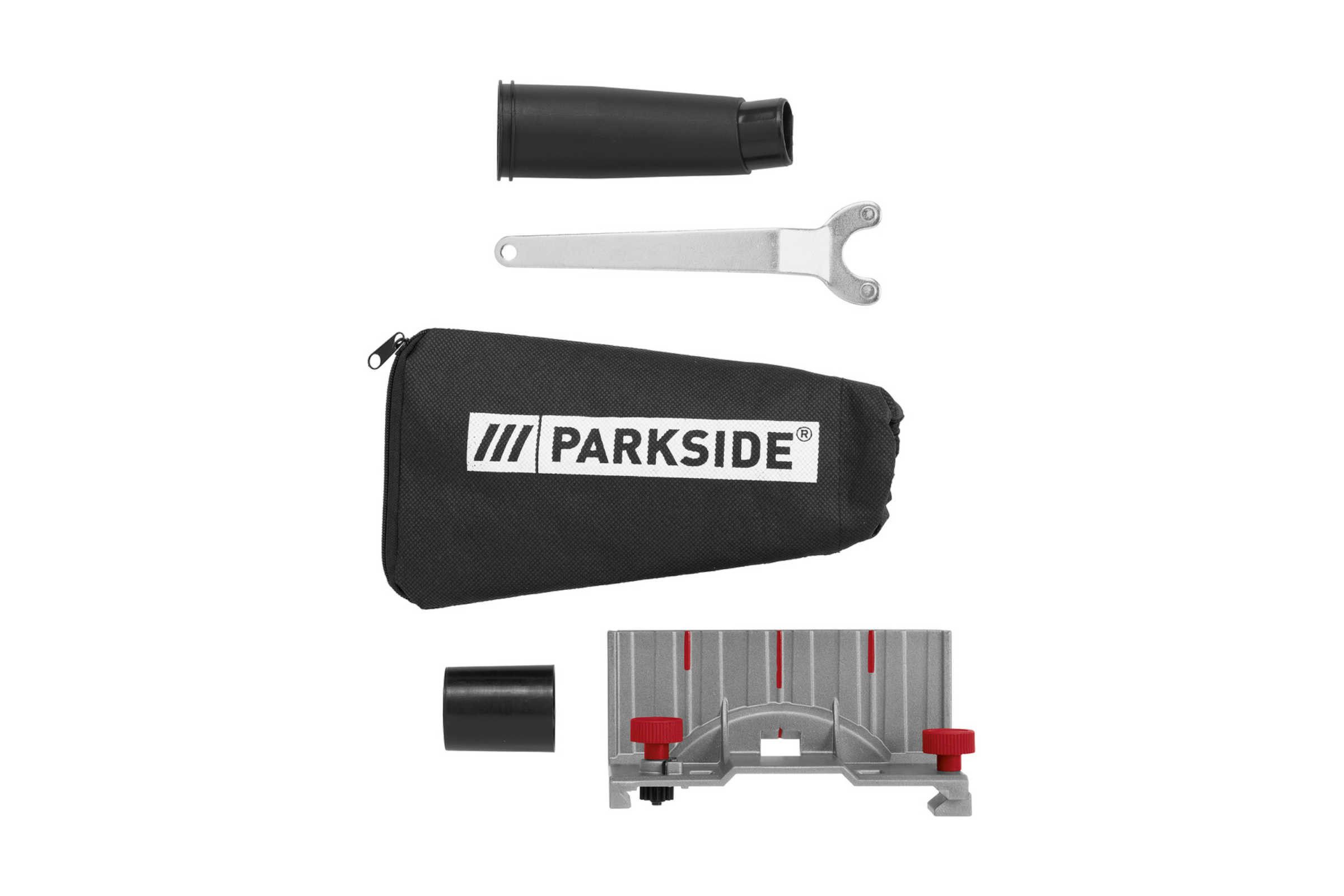 Parkside Flachdübelfräse 20 V Akku-Flachdübelfräse PFDFA 20-Li A1 Ohne Akku und Ladegerät, (Gerät mit Zubehör), Im praktischen Aufbewahrungskoffer