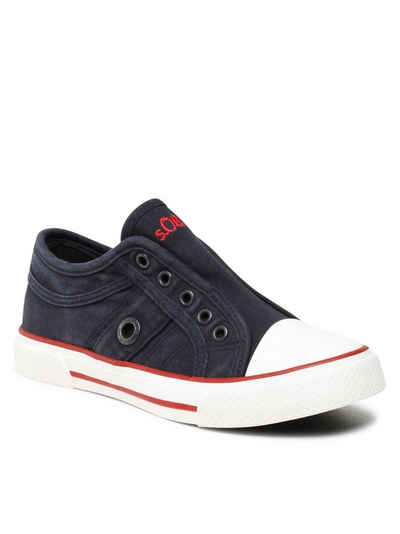 s.Oliver Sneakers aus Stoff 5-44200-28 Navy 805 Sneaker