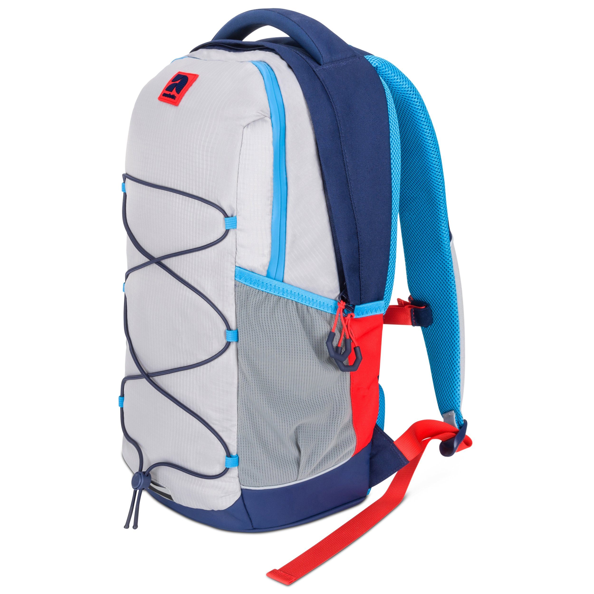audetic Schulrucksack Aero Rucksack Schule Mädchen Jungen Teenager, Ergonomisch, Gepolstert, Wasserabweisend