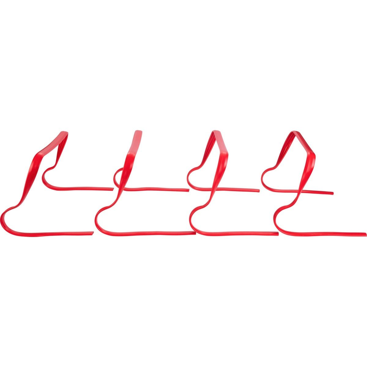 Trainingshilfe Trainingshürden Set - 4 Stück 21cm rot