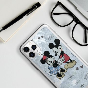 DeinDesign Handyhülle Disney Mickey & Minnie Mouse Vintage Mickey&Minnie In Love, Apple iPhone 11 Pro Silikon Hülle Bumper Case Handy Schutzhülle