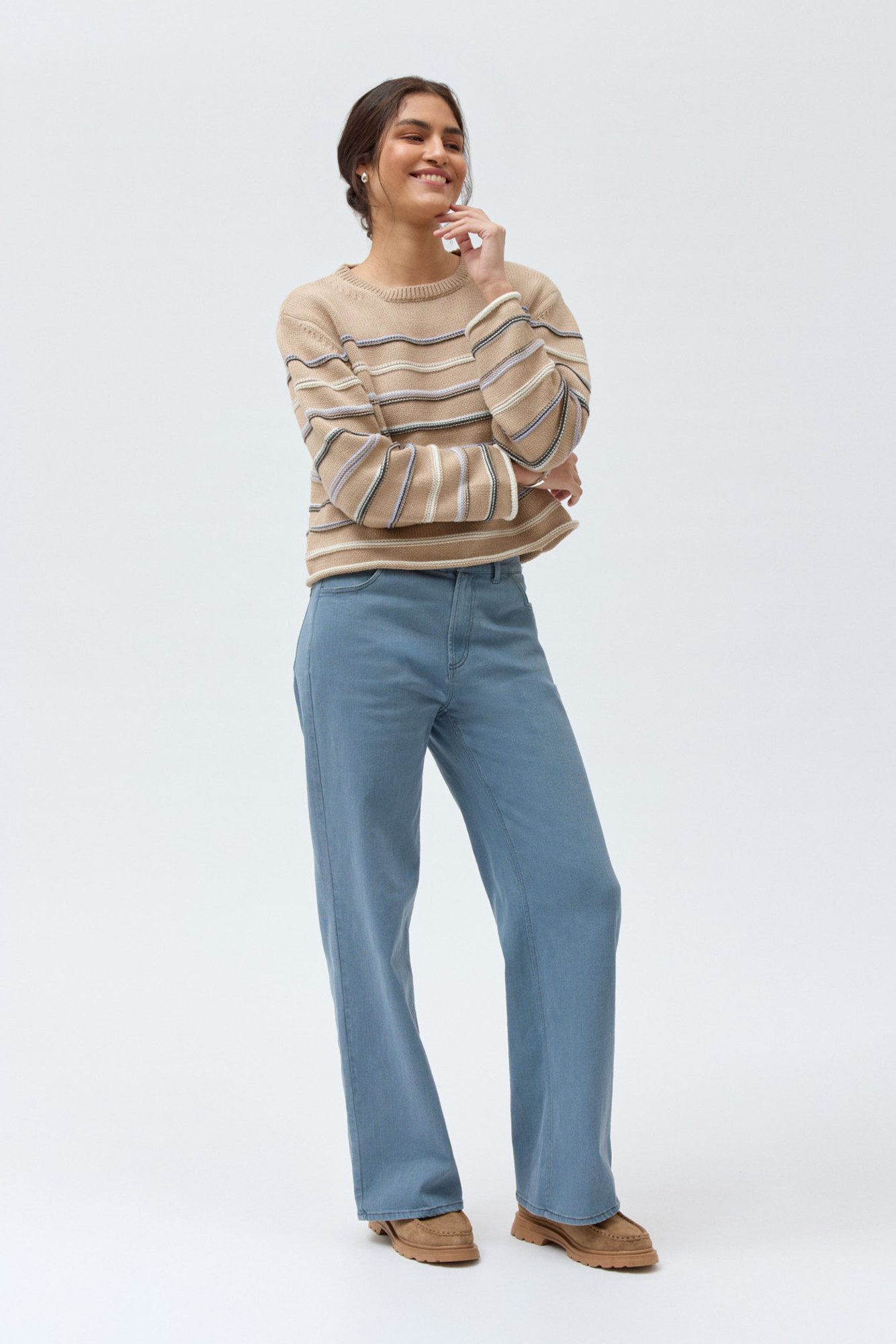 People Wear Organic Strickpullover aus Bio-Baumwolle