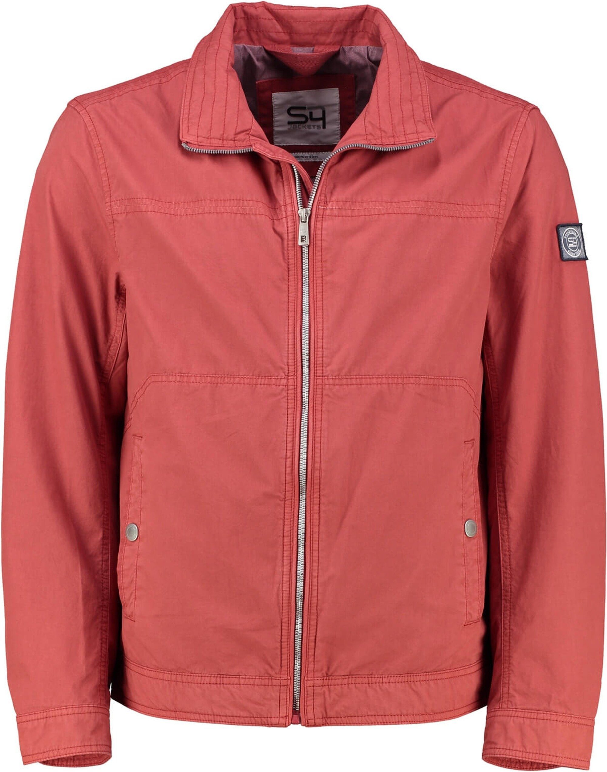 S4 Jackets Chinos S4 JACKETS Baumwoll Jacke rot Chino