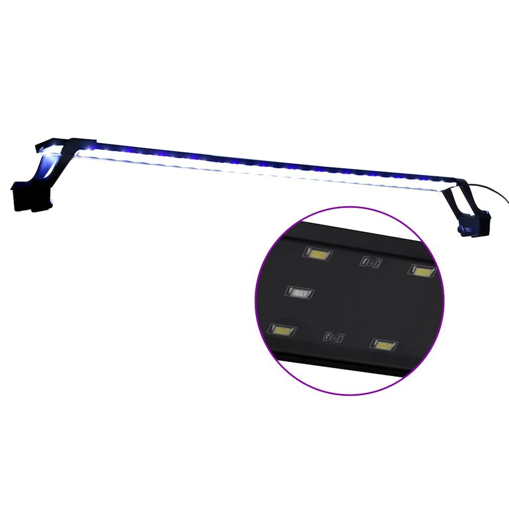vidaXL LED Aquariumleuchte LED-Aquariumleuchte mit Klemmen 90-105 cm Blau und Weiß