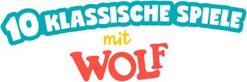 AUZOU Spielesammlung, Kinderspiele 10 Klassische Spiele mit Wolf