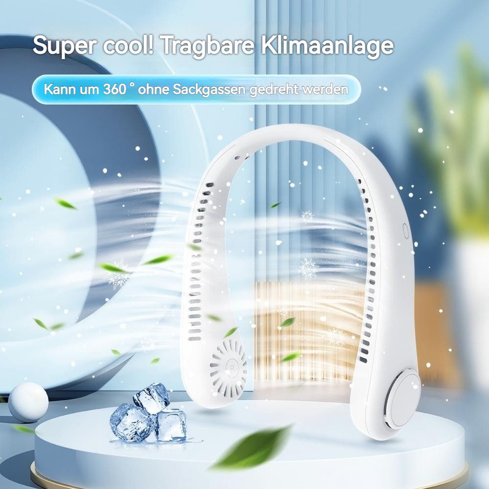 BlingBin Umhängeventilator Nackenventilator Tragbarer Mini USB-Ventilator, günstig online kaufen