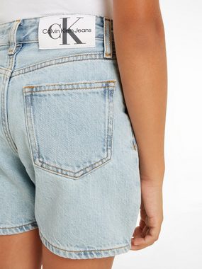 Calvin Klein Jeans Shorts BARREL POWDER BLUE DENIM SHORTS Kinder bis 16 Jahre