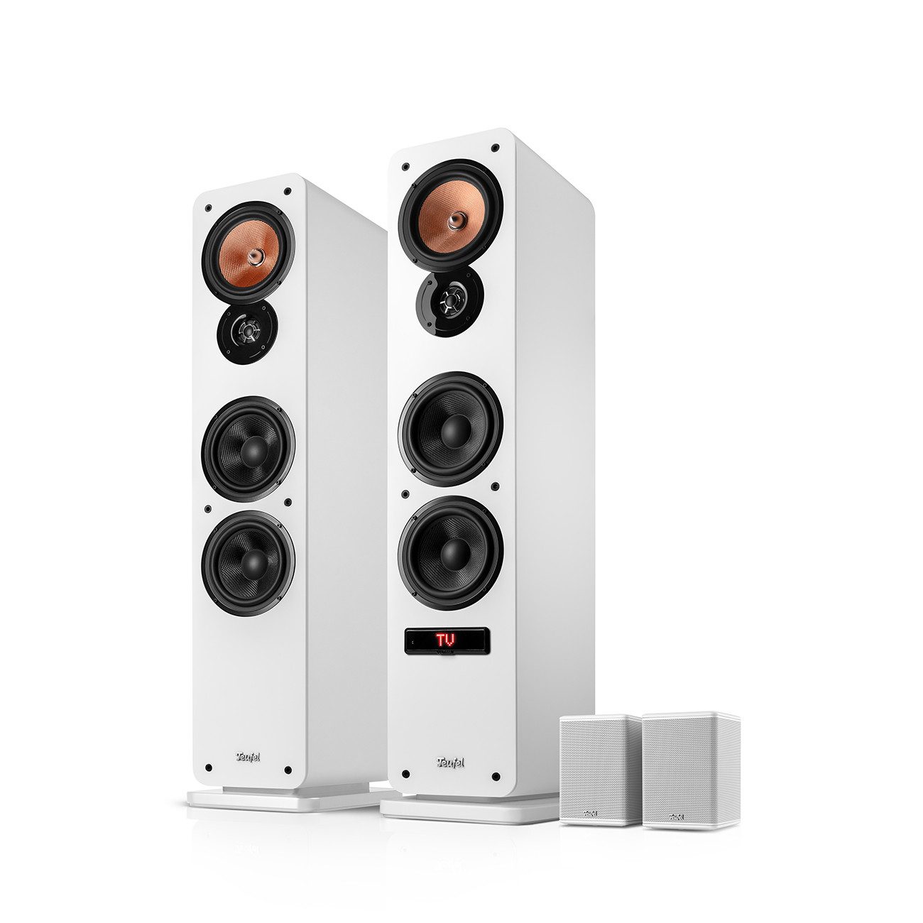 Teufel ULTIMA 40 AKTIV 3 Surround "4.0-Set" Lautsprechersystem (Bluetooth, 280 W, HDMI ARC / CEC, Dolby Digital, Dolby Pro Logic, Dynamore)