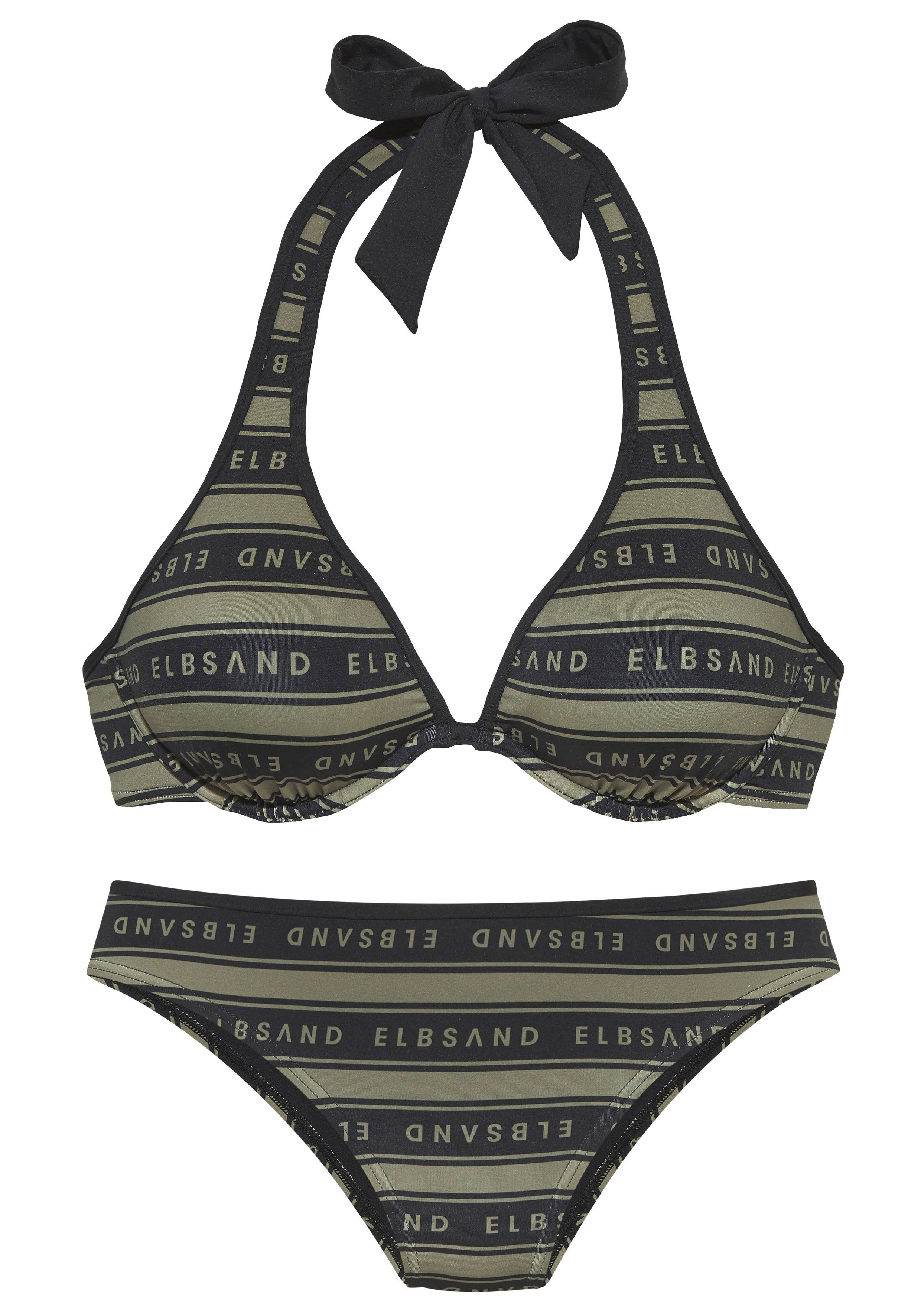 Elbsand Bügel-Bikini Zone (Set) mit kontrastfarbenen günstig online kaufen