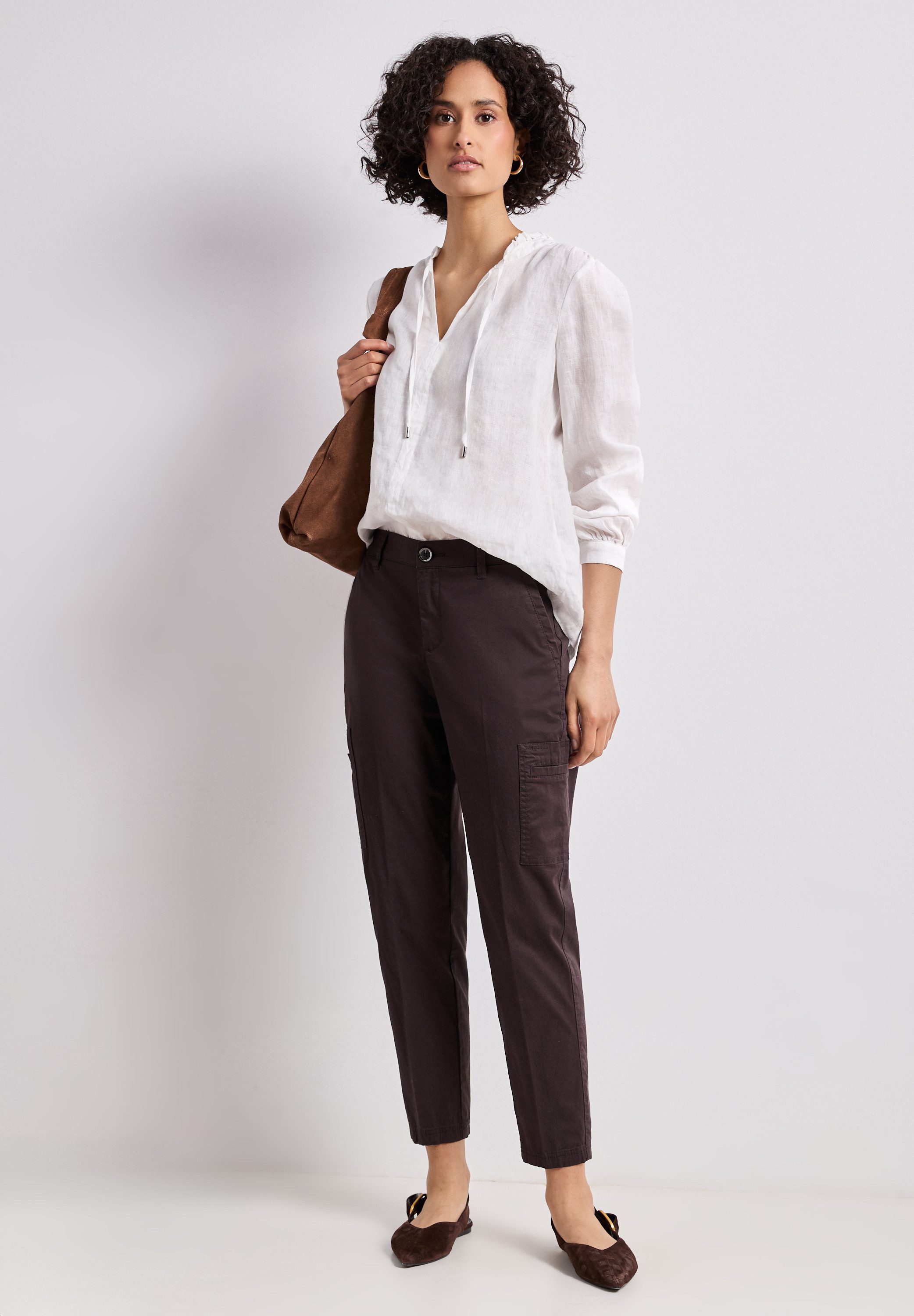 STREET ONE Chinohose Middle Waist