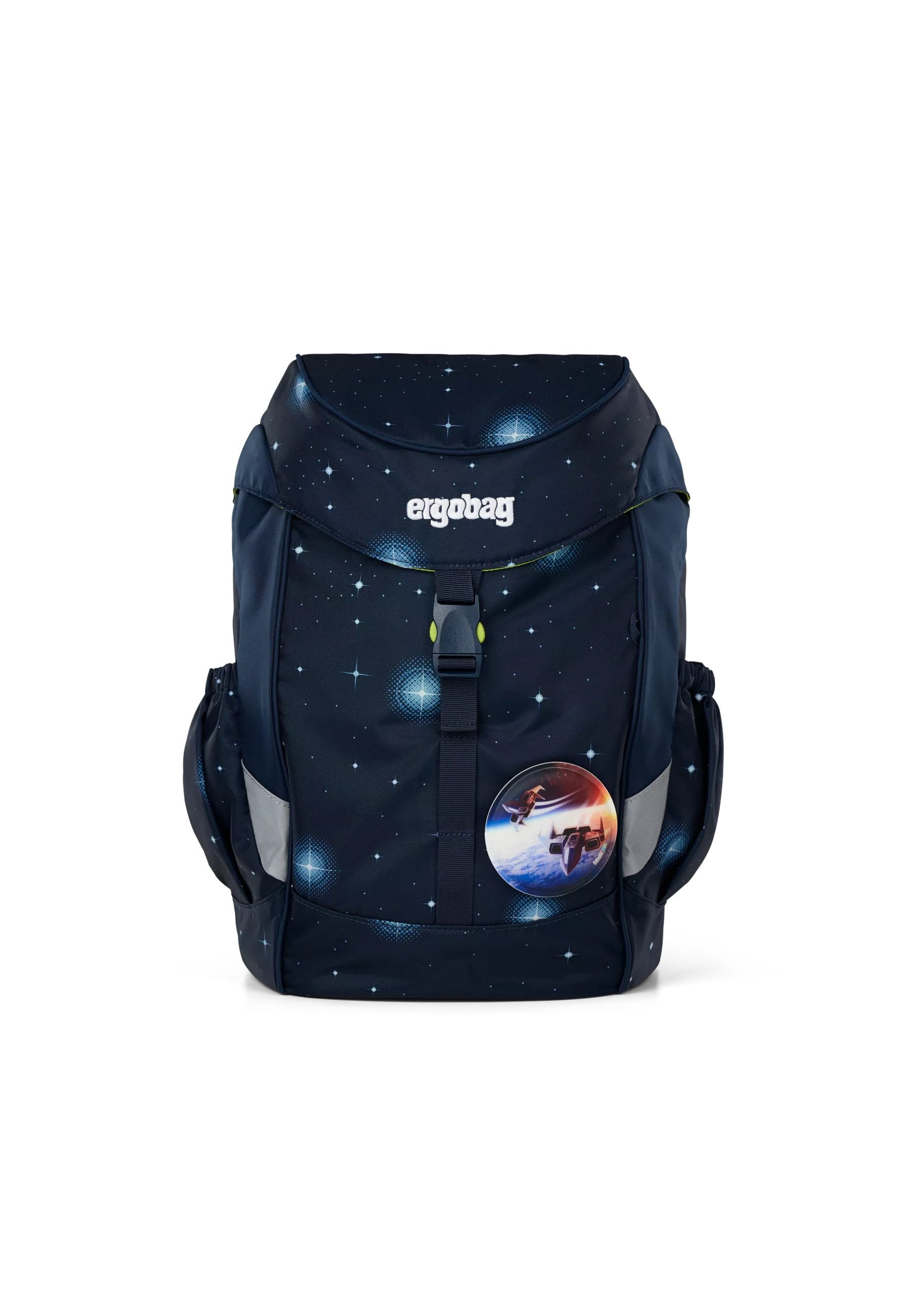 ergobag Kinderrucksack mini, aus 16 recycelten PET-Flaschen (0,5 l)