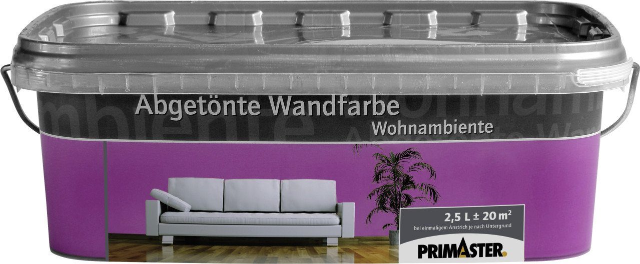 Primaster Wandfarbe Primaster Wandfarbe Wohnambiente 2,5 L lila