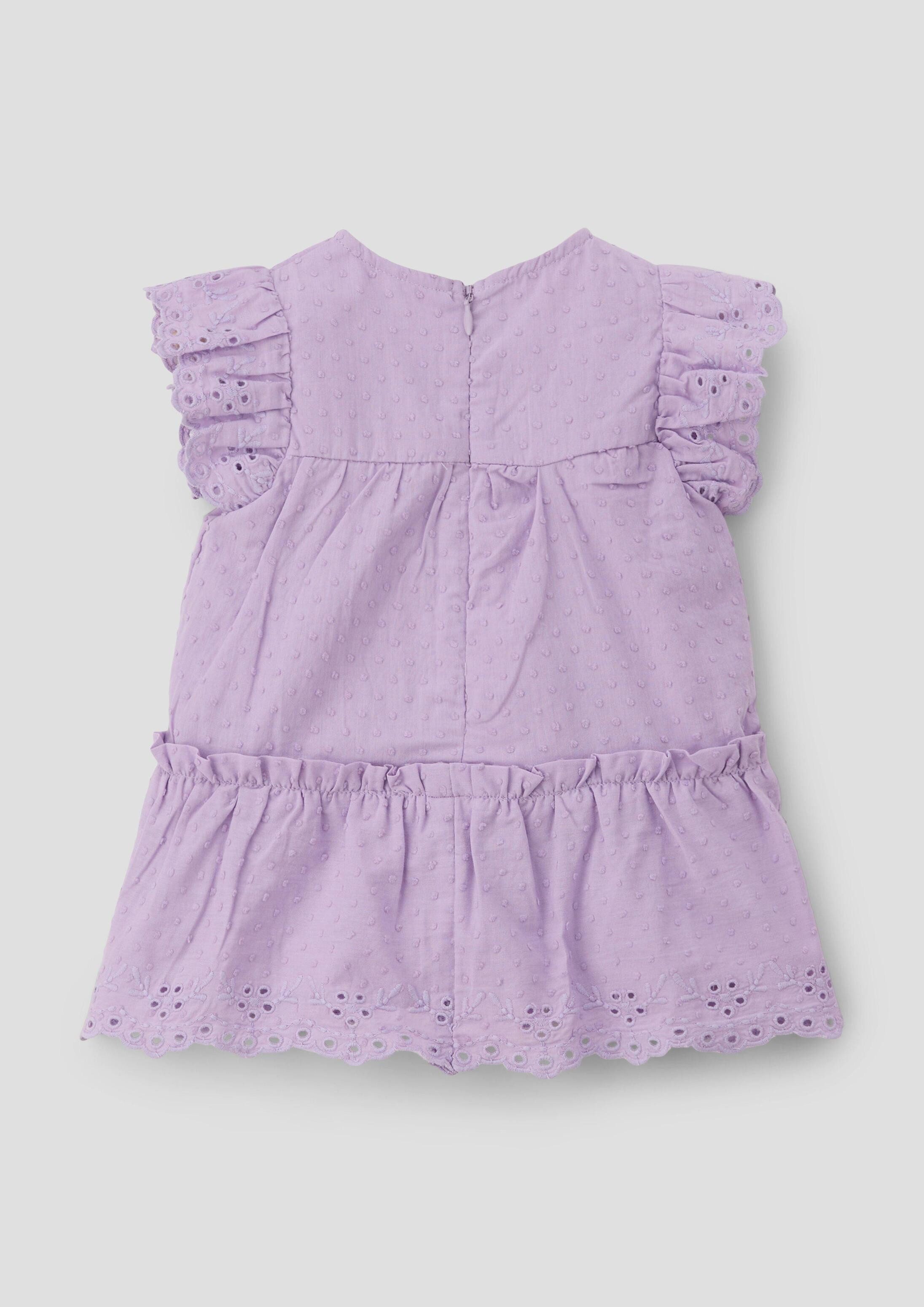 s.Oliver Minikleid Kleid Kleid mit Dobby-Struktur