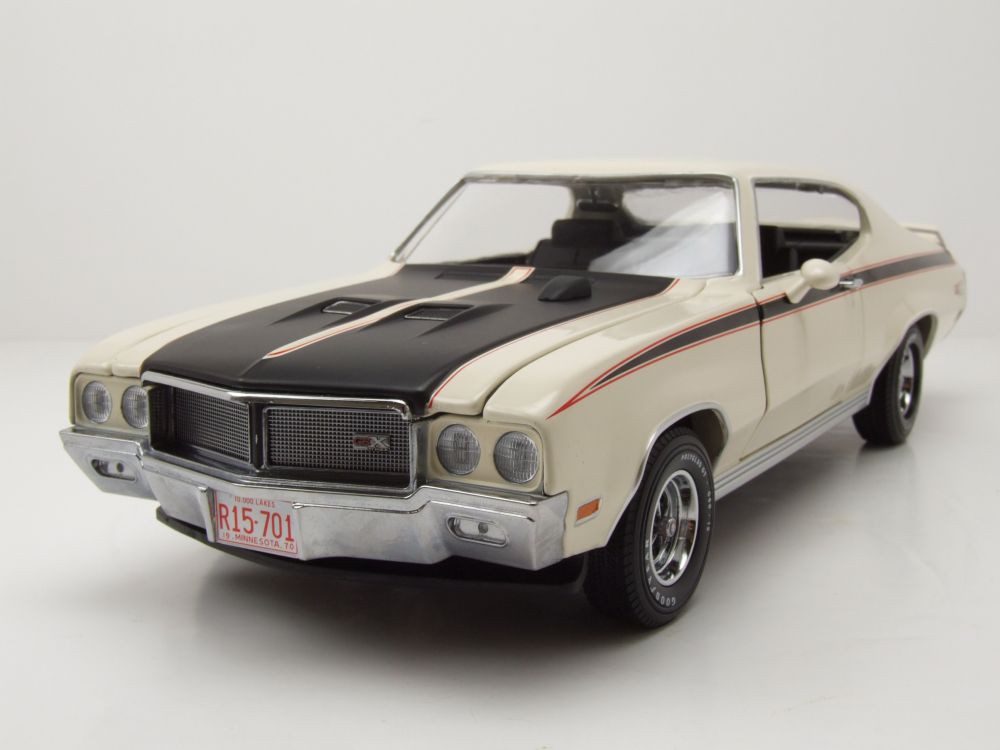 Sun Star Modellauto Buick GSX 1970 weiß, Maßstab 1:18