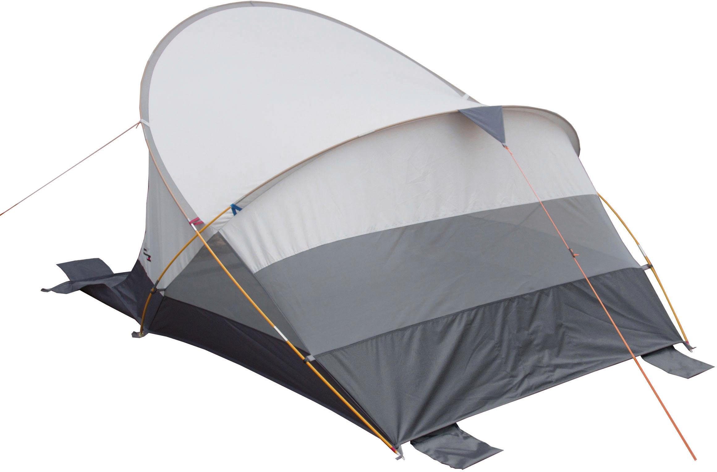 Strandzelt Cordoba Uv80 Polyester 160 X 220 Cm Grau günstig online kaufen