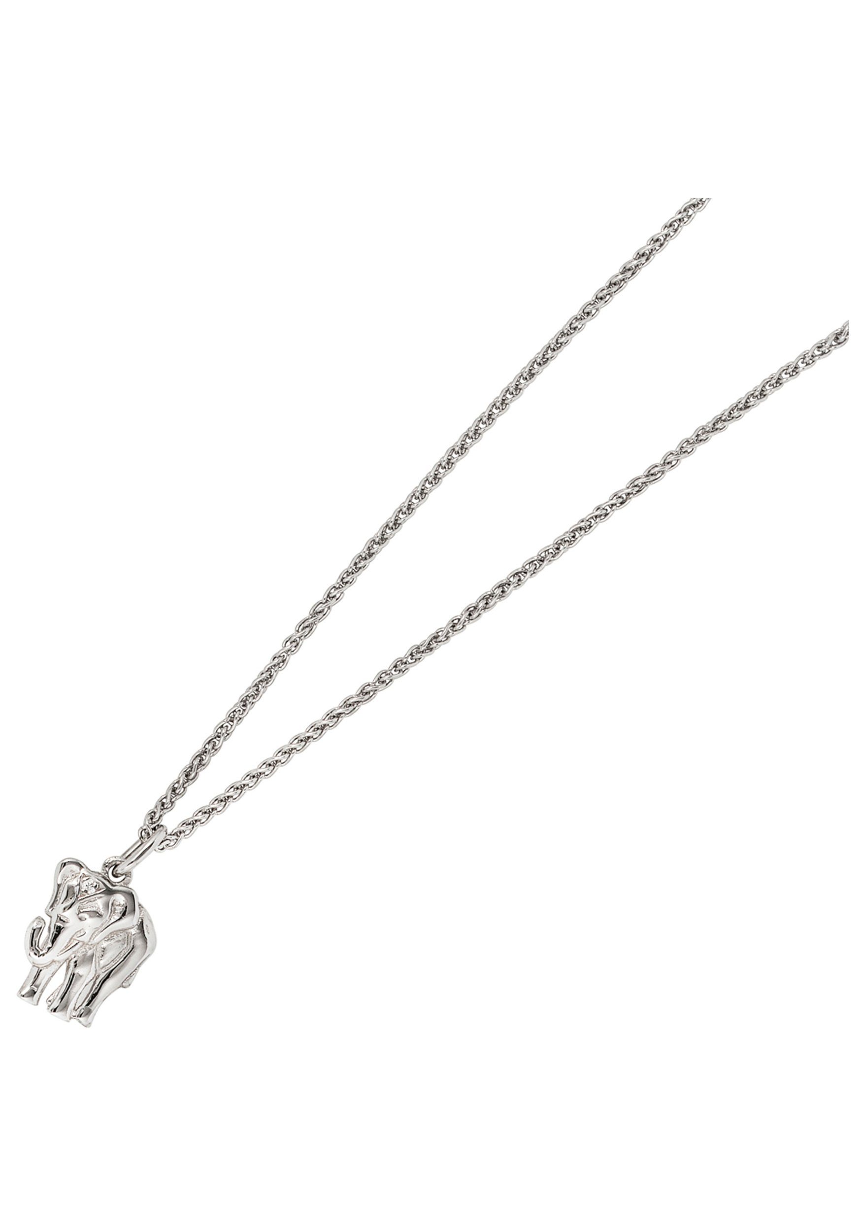 JOBO Kettenanhänger Anhänger Elefant, ... JOBO Kettenanhänger Anhänger Elefant, ...