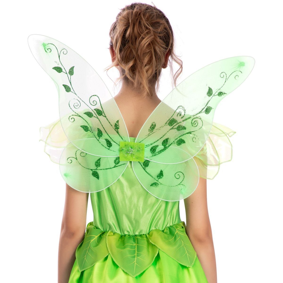 Fyasa Feen-Kostüm Tinkerbell Magische Fee mit Flügeln für Kinder