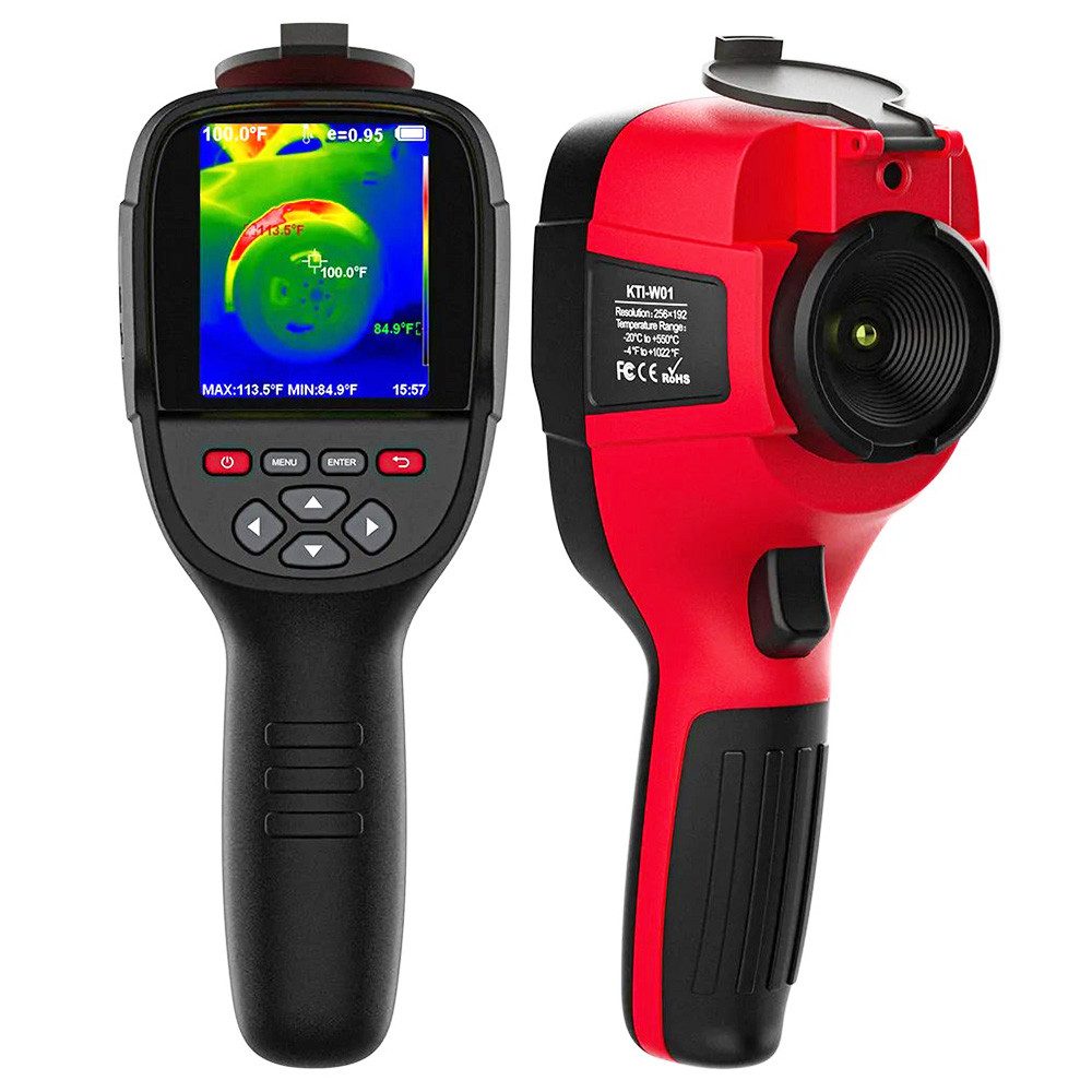 KAIWEETS Wärmebildkamera KTI-W01 Wärmebildkamera, 256x192 Pixel, -20°C bis 550°C, 3500mAh Akku, IP54 Wasserdicht