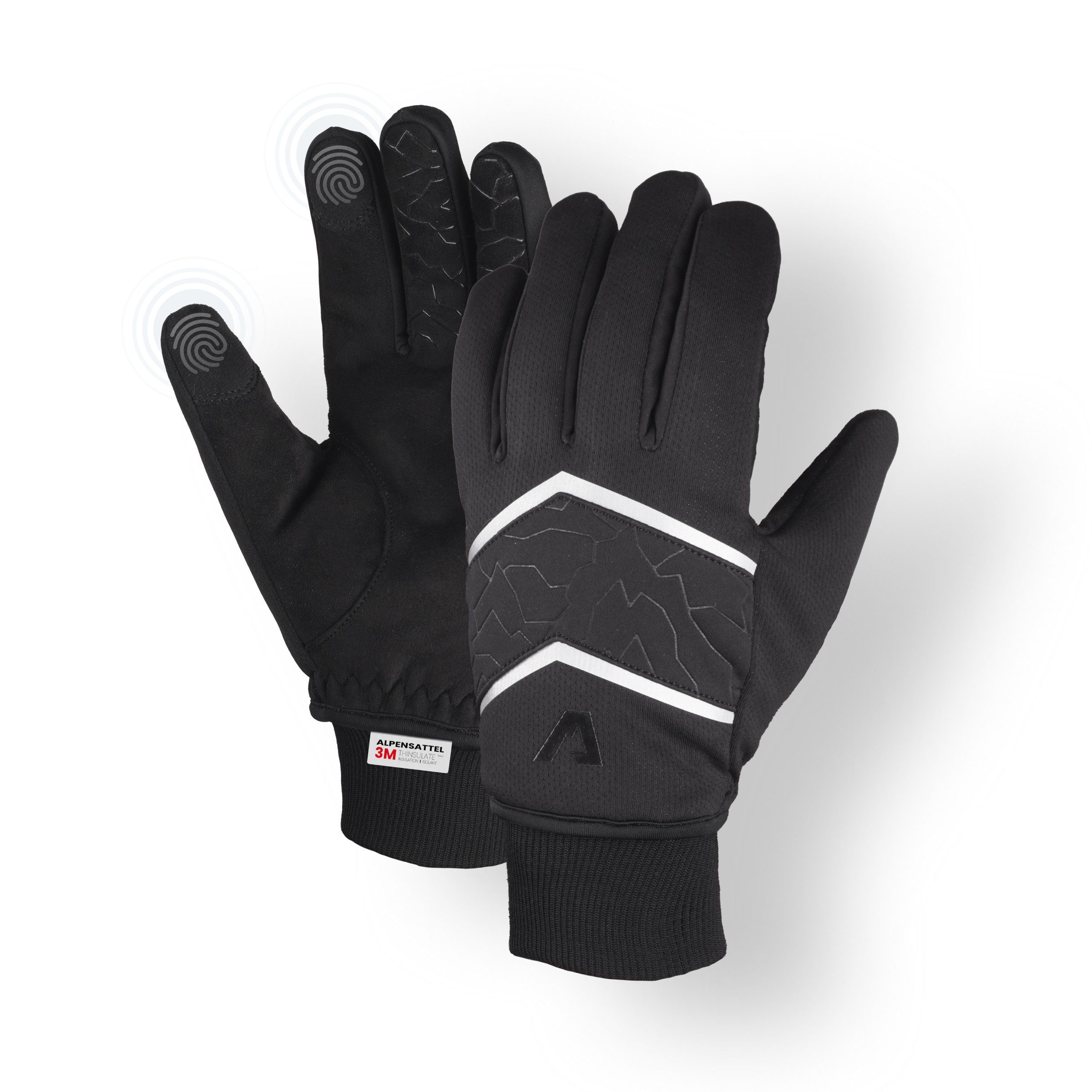 Alpensattel Fahrradhandschuhe PolarTherm Winter Handschuhe (Handschuhset, günstig online kaufen