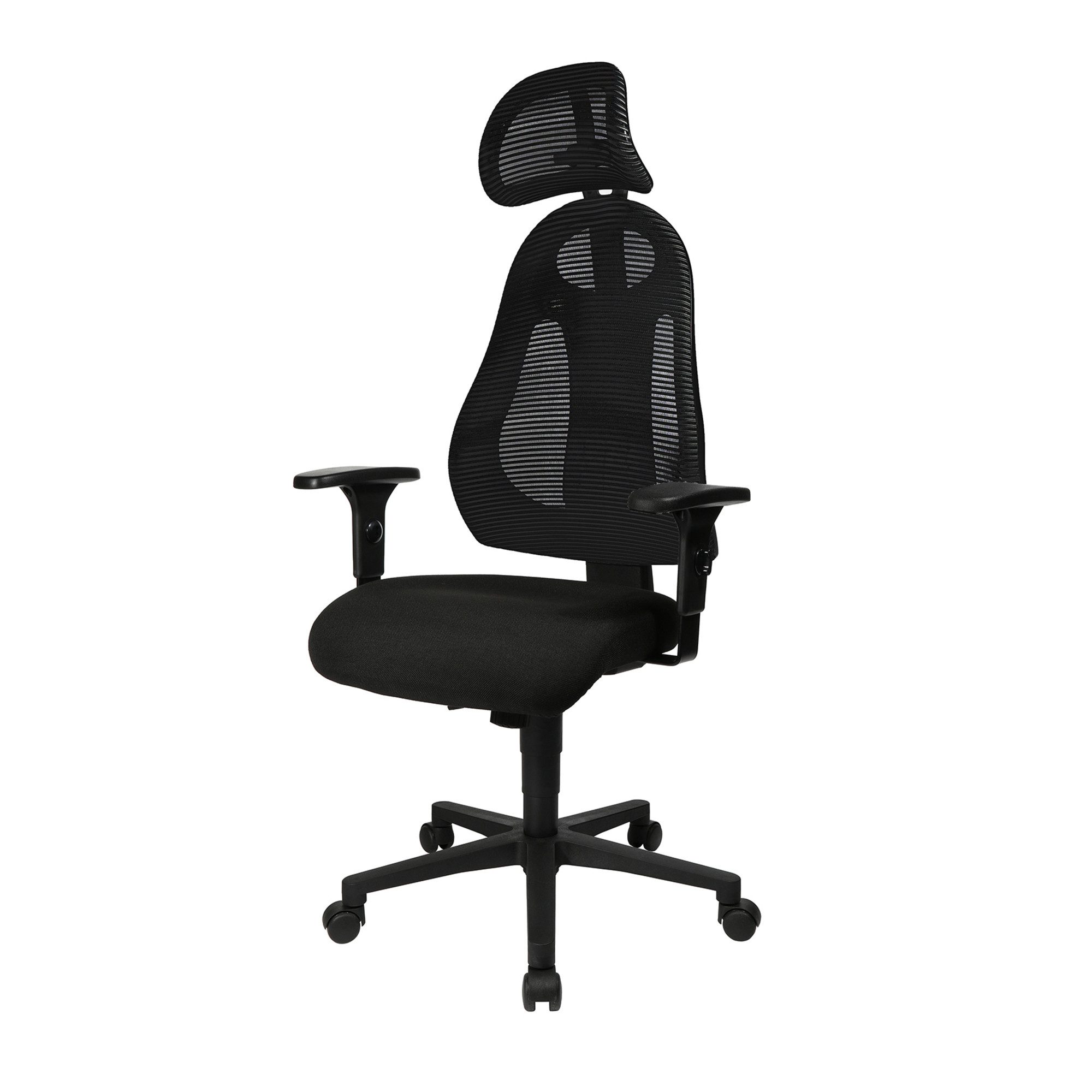 TOPSTAR Drehstuhl Drehstuhl FREE ART FR10PG200X schwarz/schwarz