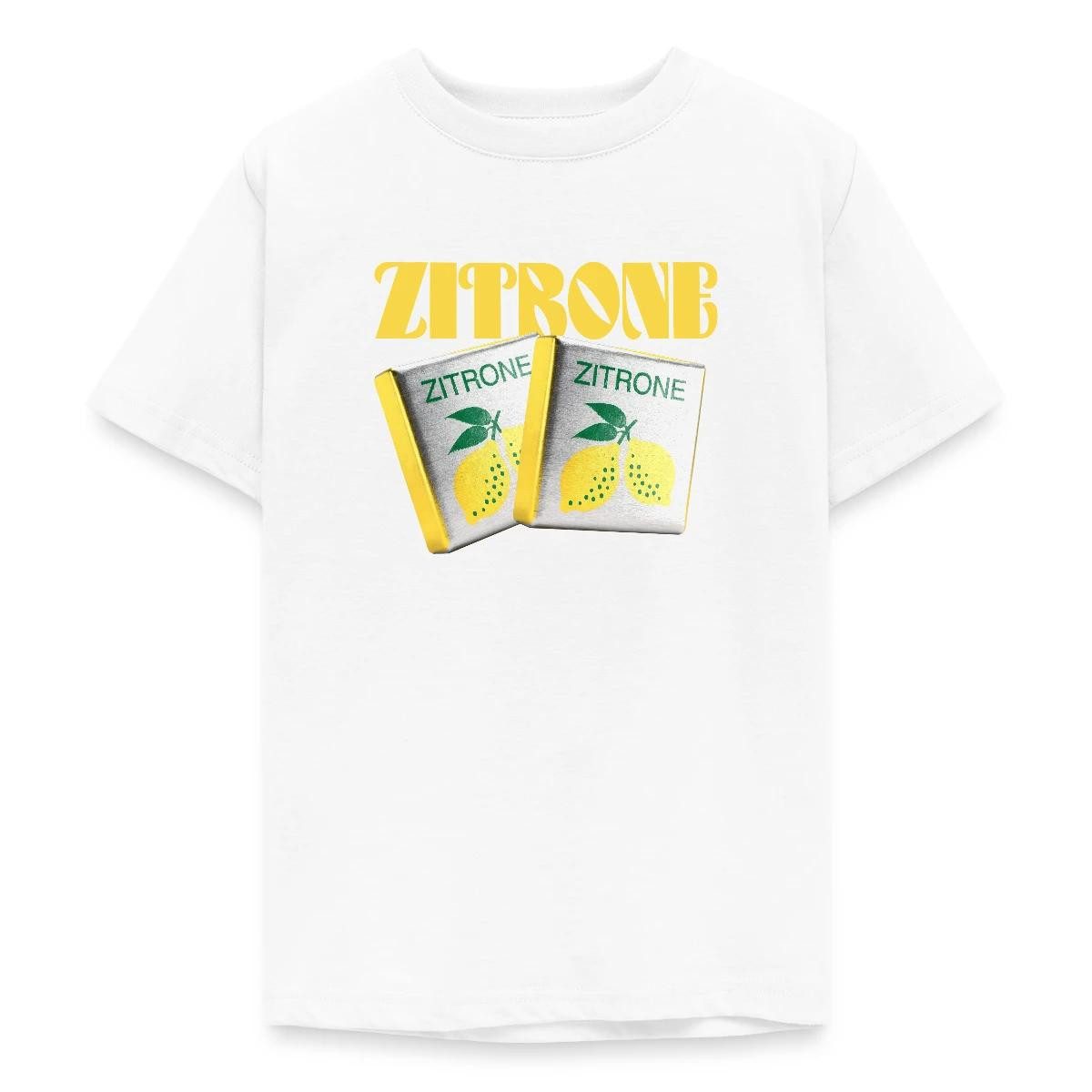 T-Shirt Halloren Frukas Zitrone Fasching Teenager T-Shirt