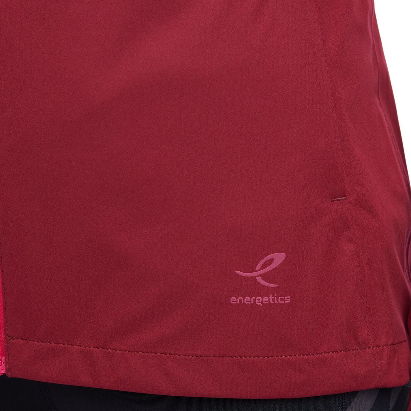 Energetics Laufjacke Da.-Regenjacke Shane III W RED DARK