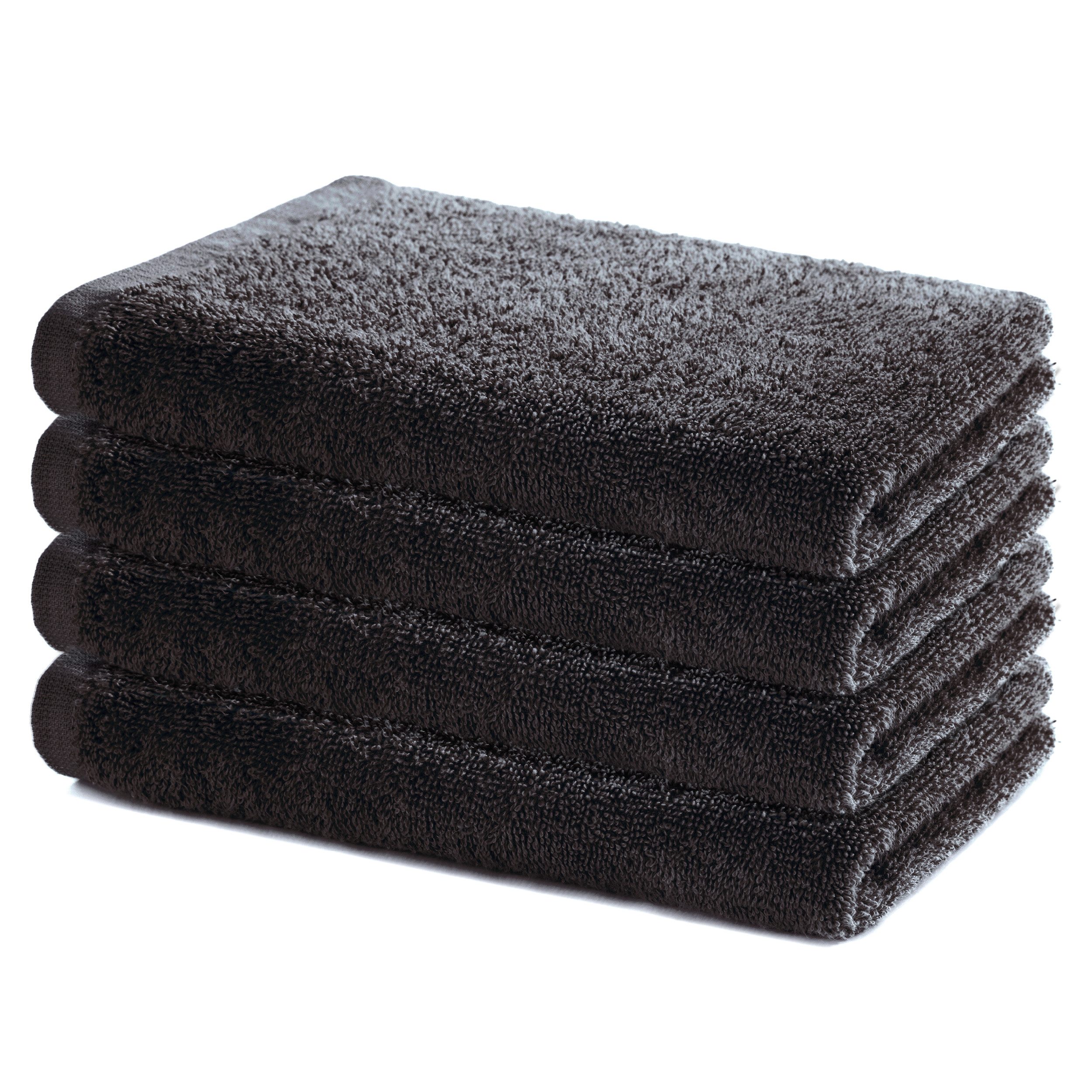 Lavea Handtücher Sydney Serie Handtuch oder Duschtuch Set, (4-St), 500 g/m² Frottier, weich & saugstark, pflegeleicht