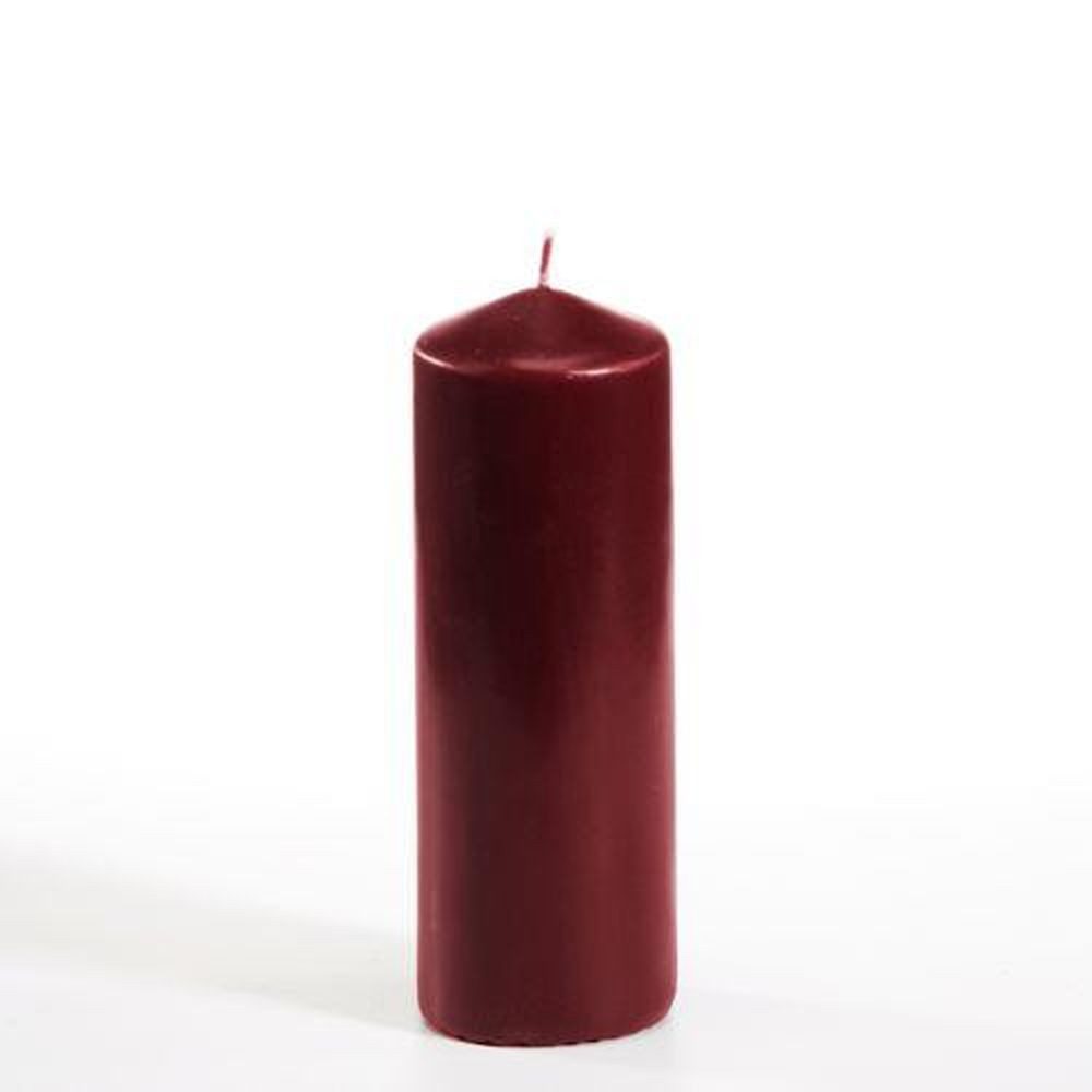 PAPSTAR Stumpenkerze Stumpenkerze Ø 60 mm · 165 mm bordeaux
